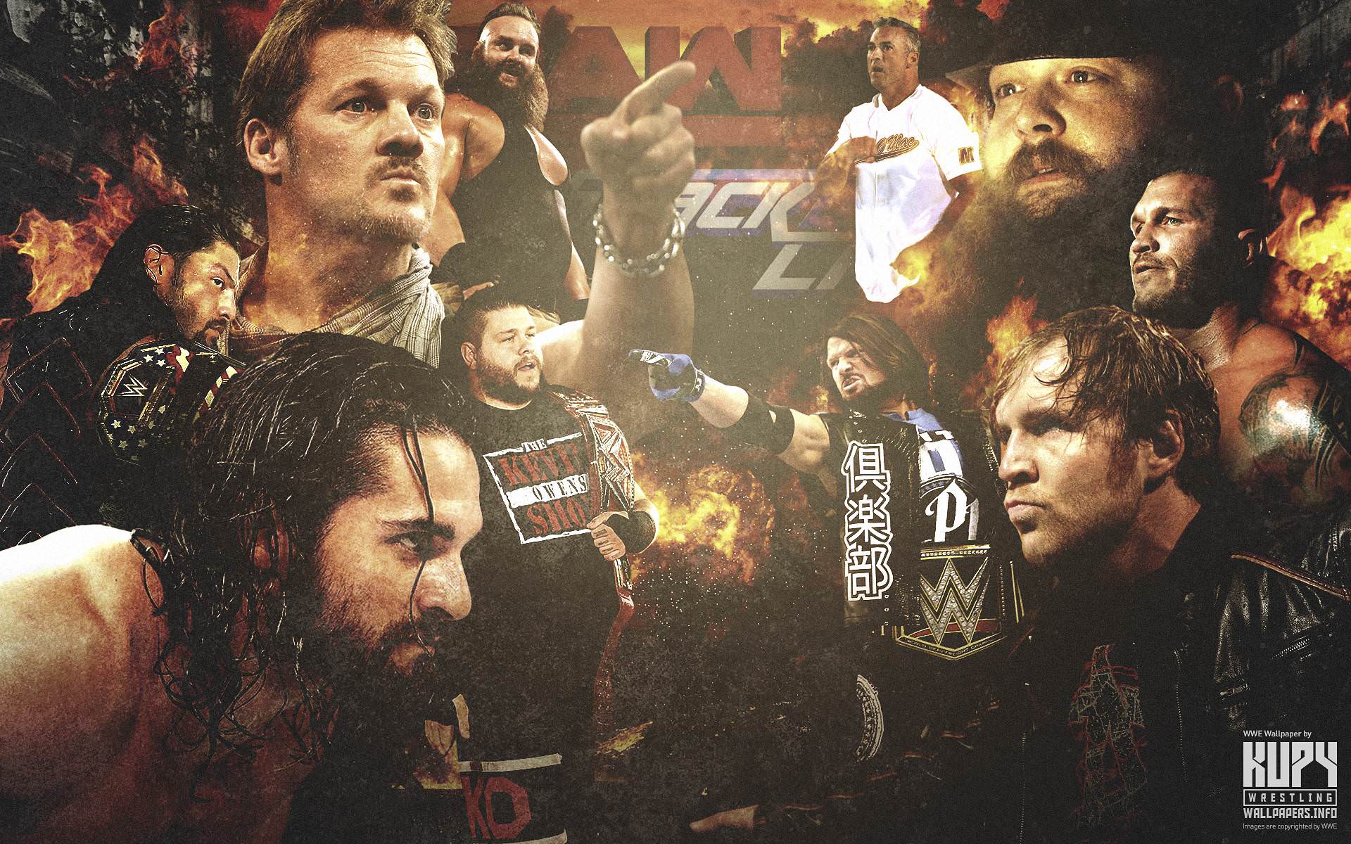 NEW 2016 Survivor Series: Team RAW vs. Team SmackDown Live wallpaper
