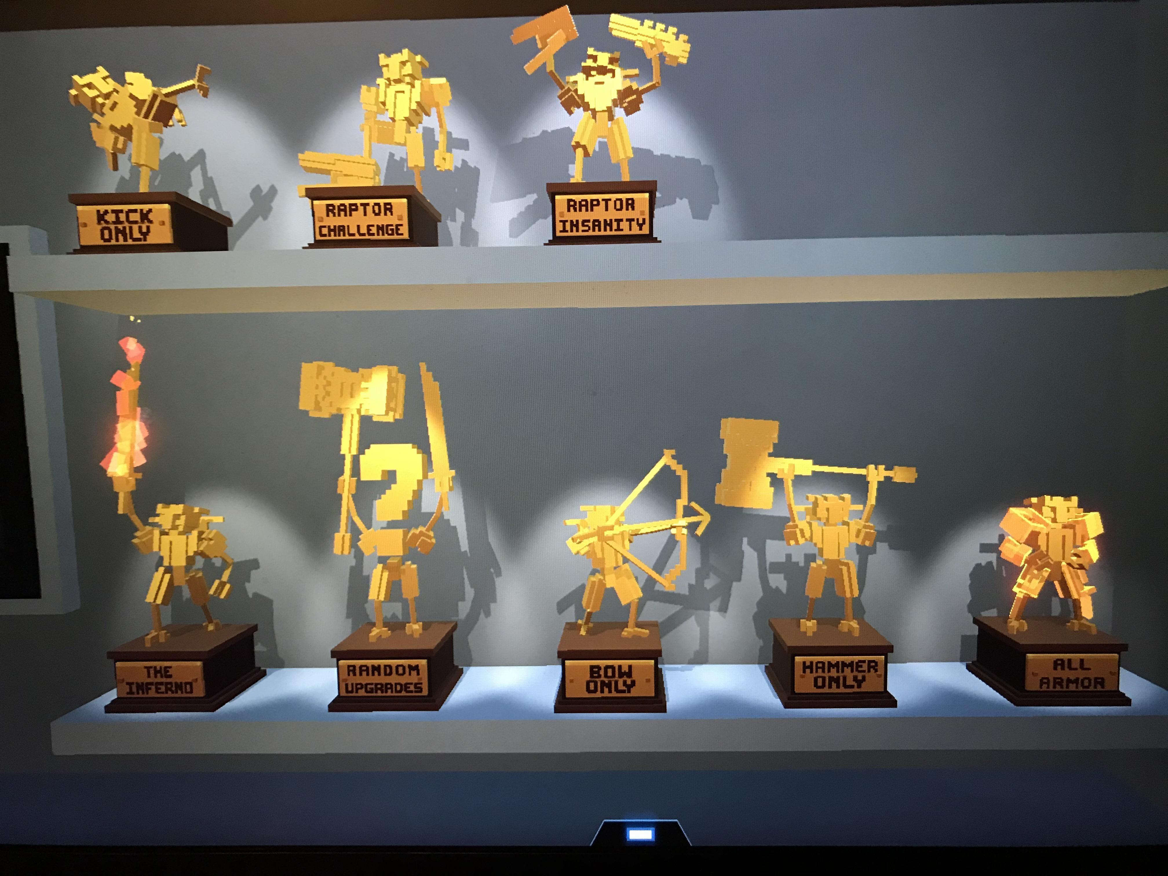 All the (current) trophies for Clone Drone in the Danger Zone