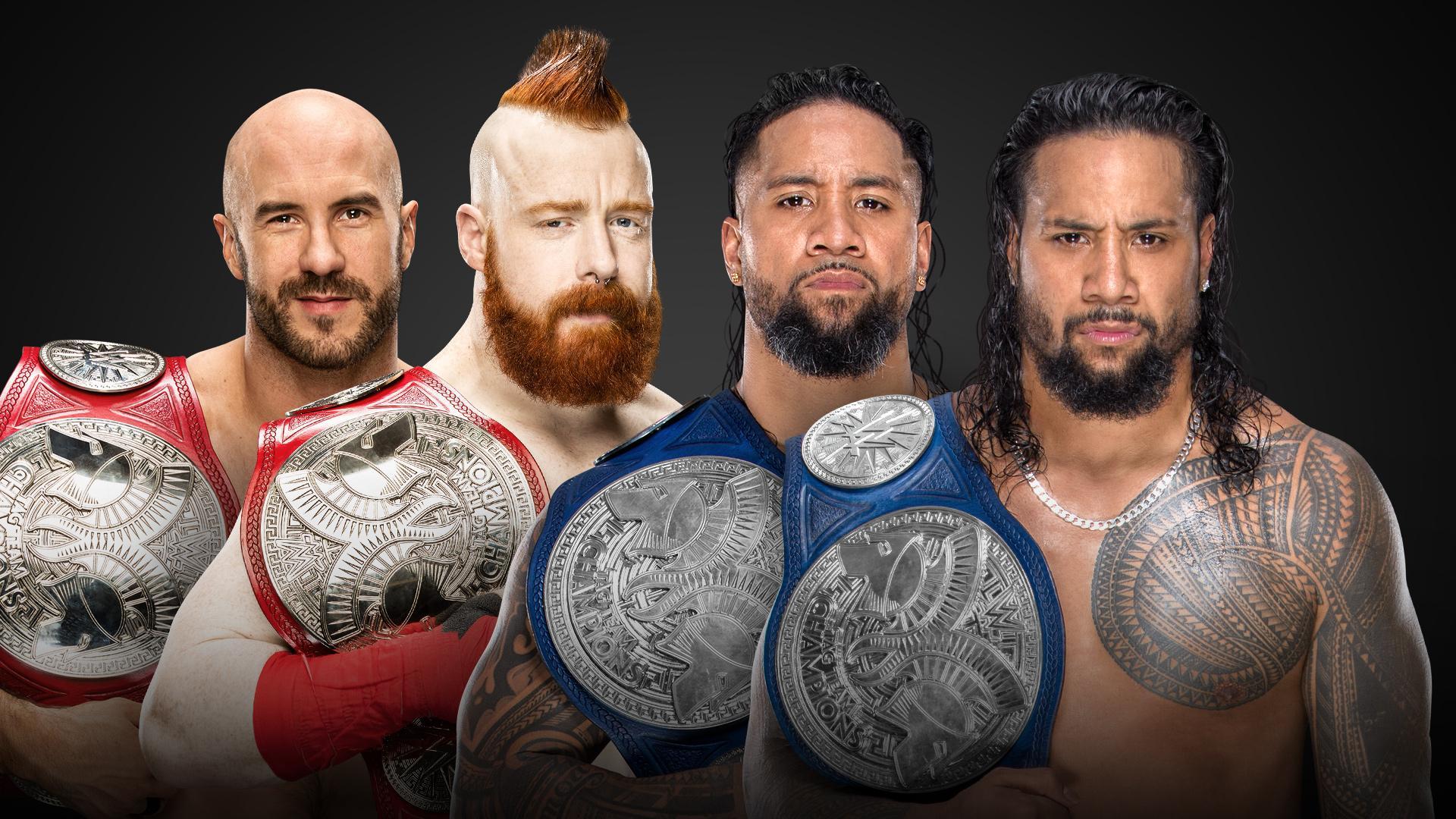 Updated card for WWE Survivor Series, all members of Team RAW now