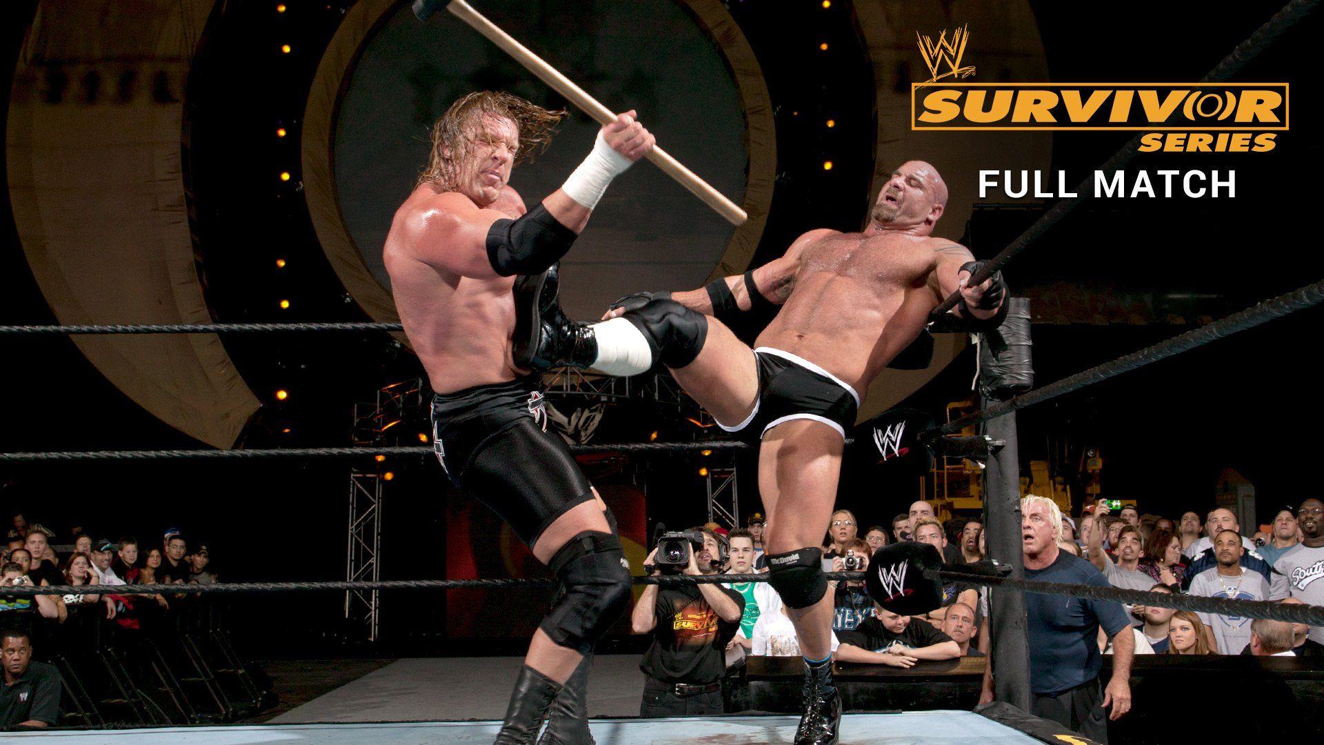 Goldberg vs. Triple H Heavyweight Title Match: Survivor