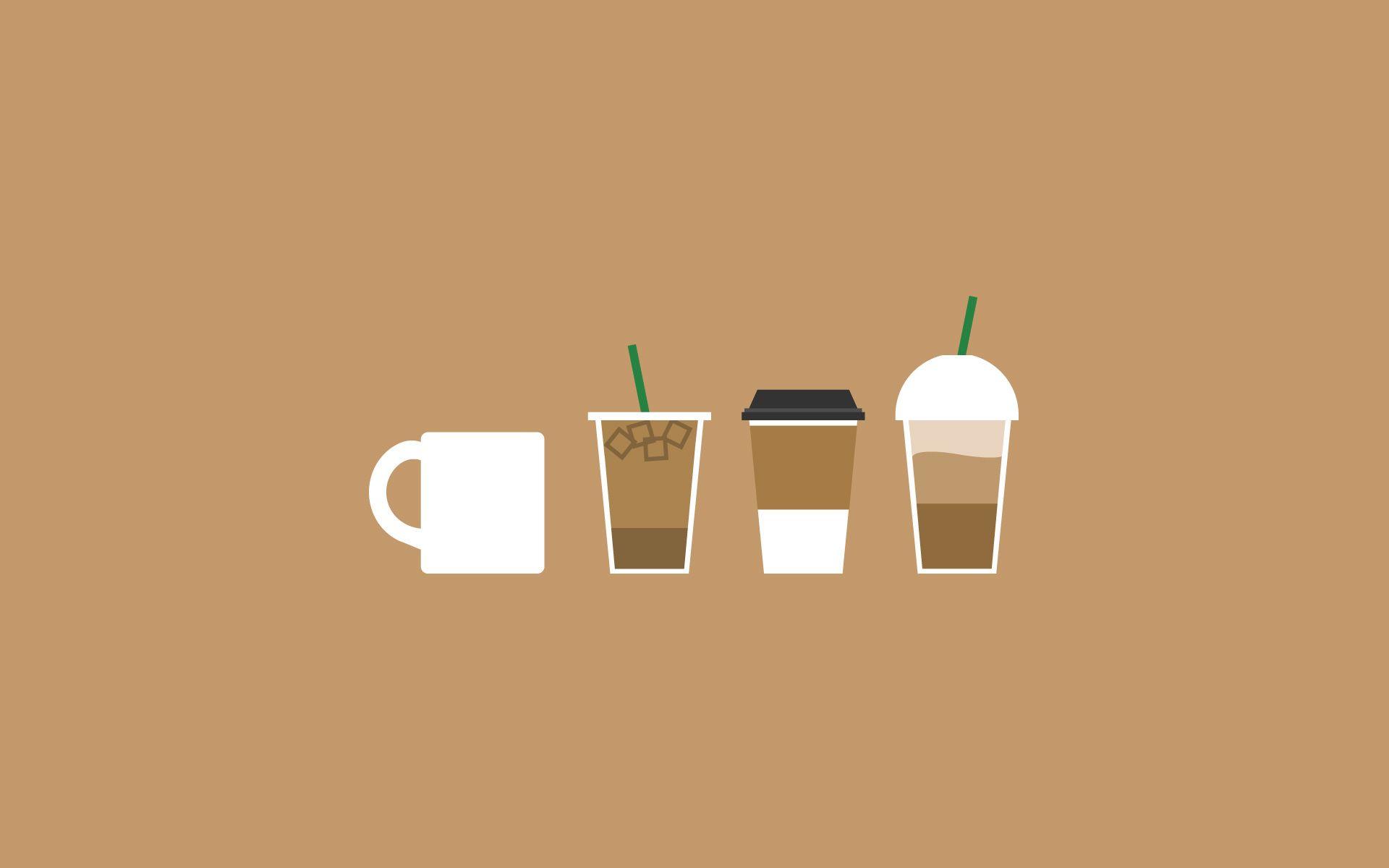 caffeine, coffee, cold, brown, drinks, straw wallpaper