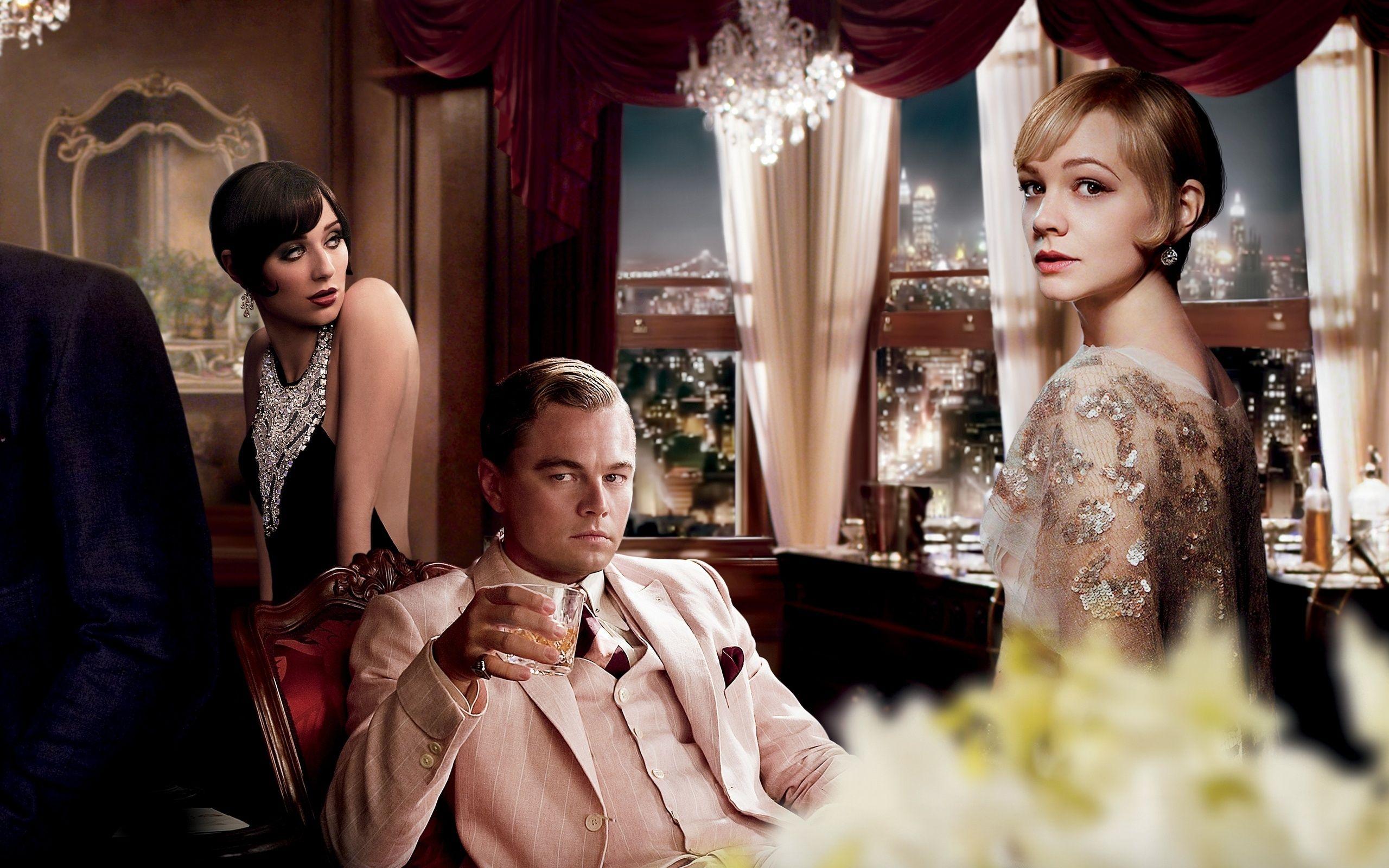Elizabeth Debicki, Leonardo Di Caprio and Carey Mulligan in