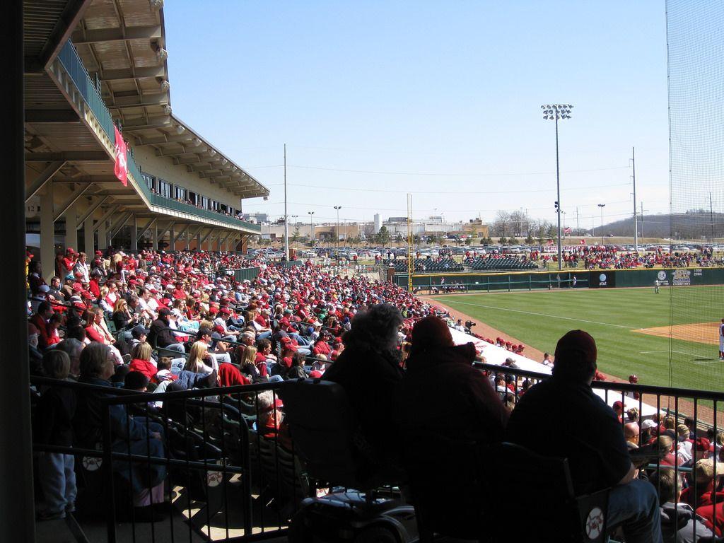 Baum Stadiumrd baseline Arkansas vs Siena