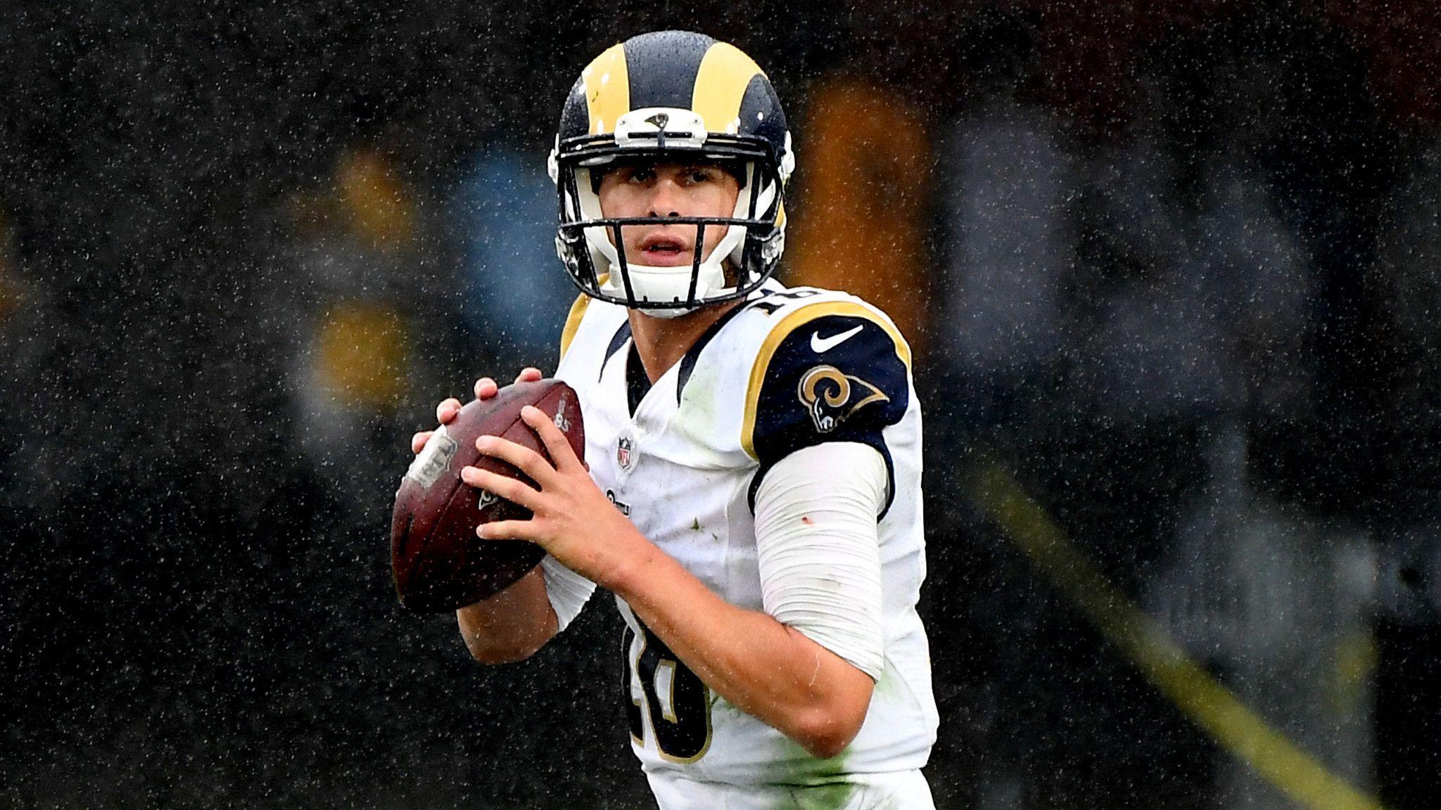 Jared Goff makes his debut, but the Rams don't really let him play