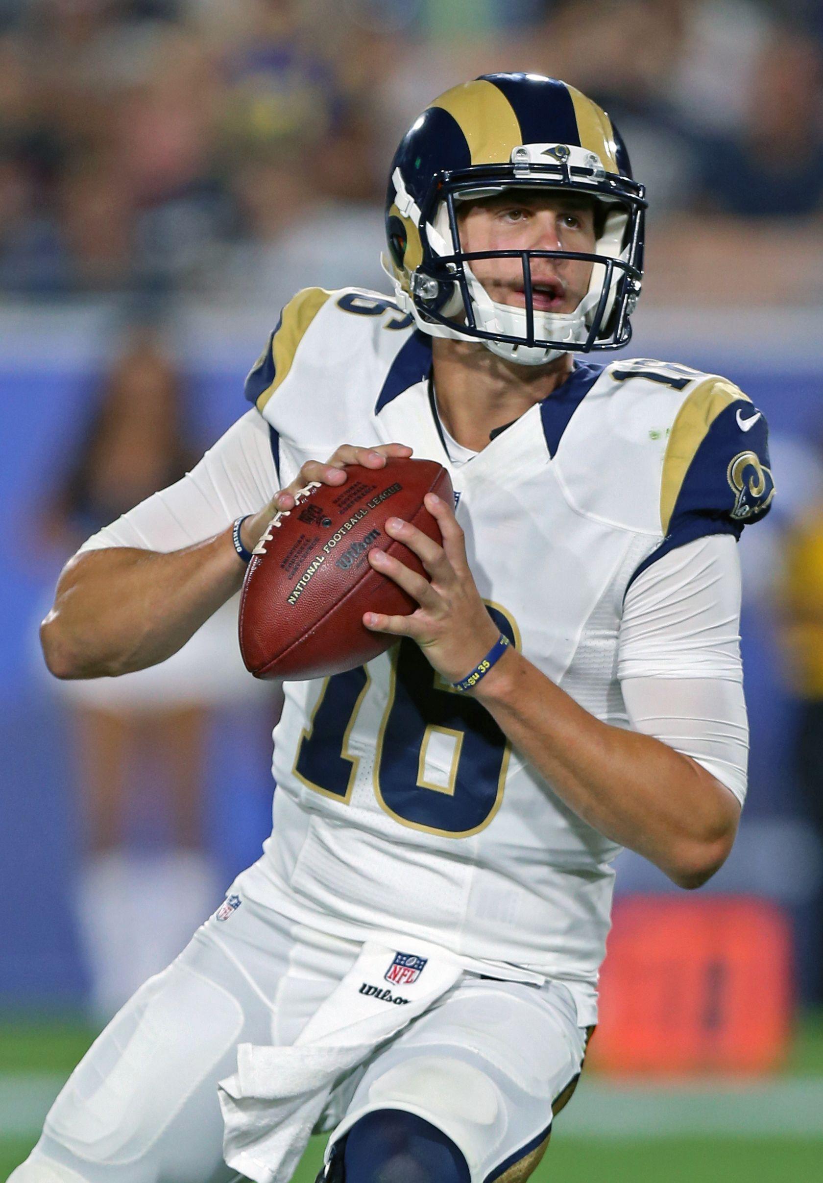 Rams. La rams and Jared goff