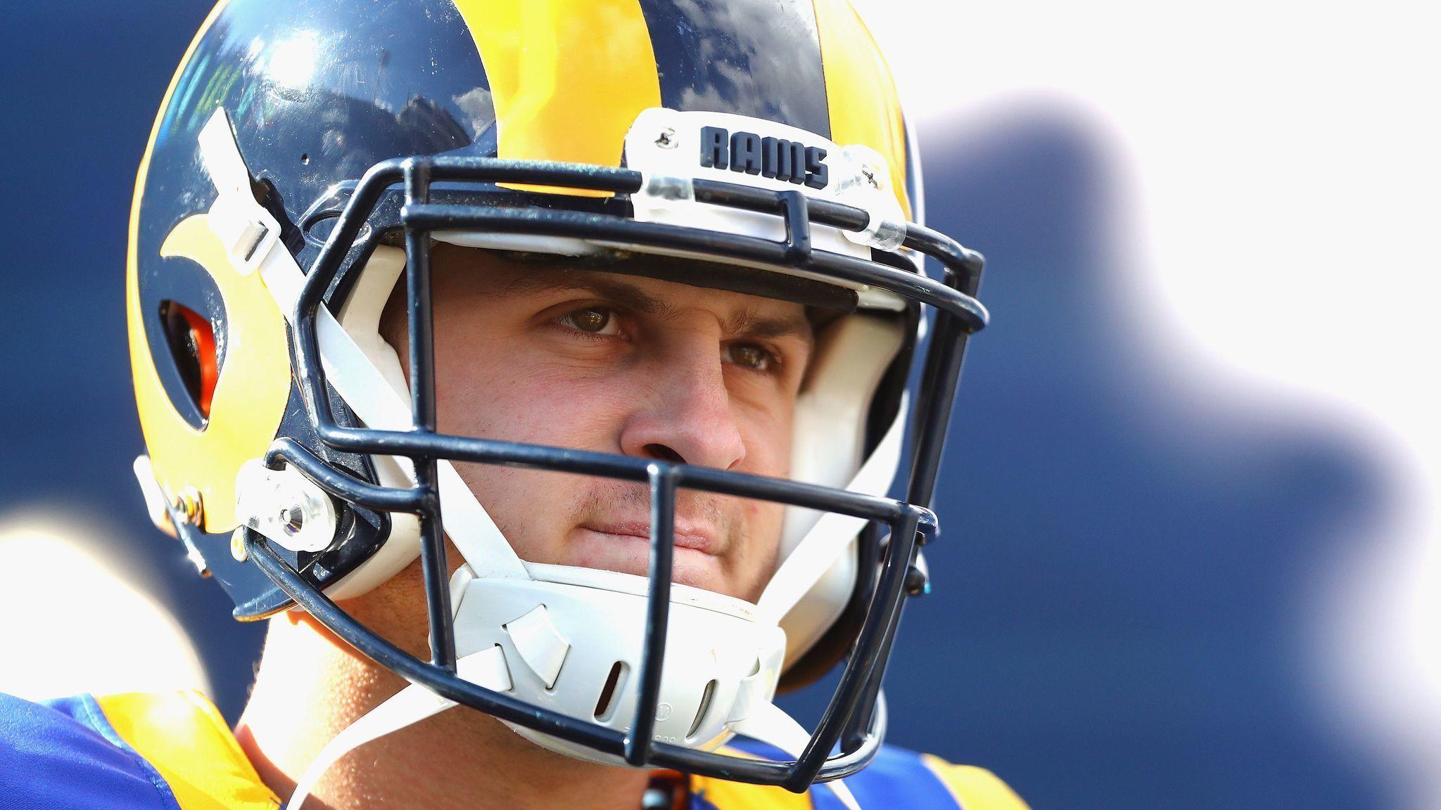 Rams quarterback Jared Goff has gone Hollywood; yeah, well, not