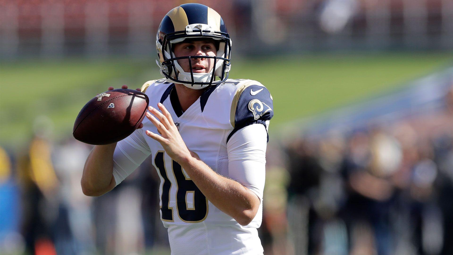 Rams quarterback Jared Goff will make first NFL start. NBCS Bay Area