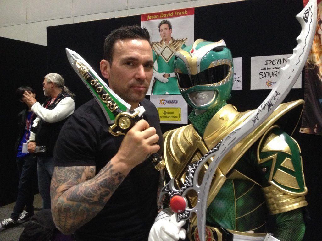 Green Ranger With Jason David Frank