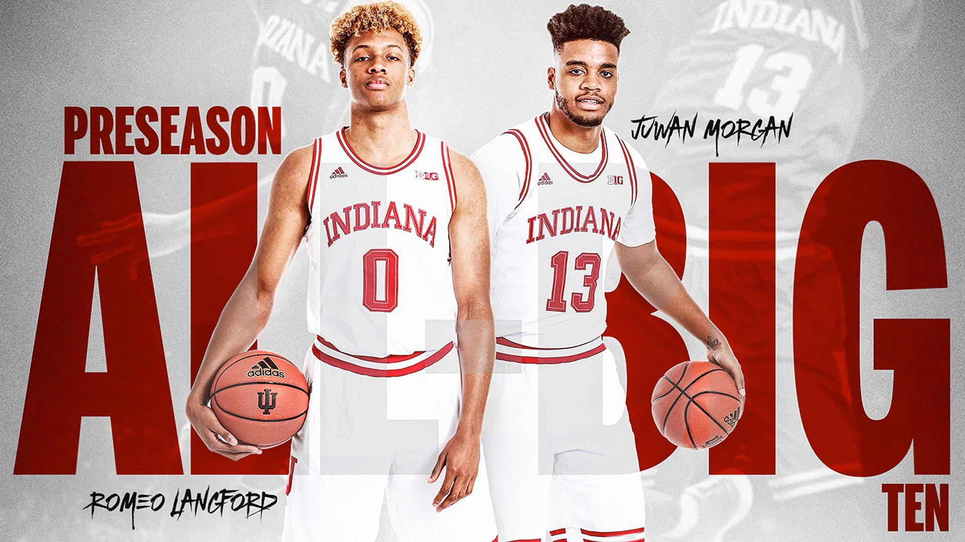 Morgan, Langford Named Preseason All Big Ten