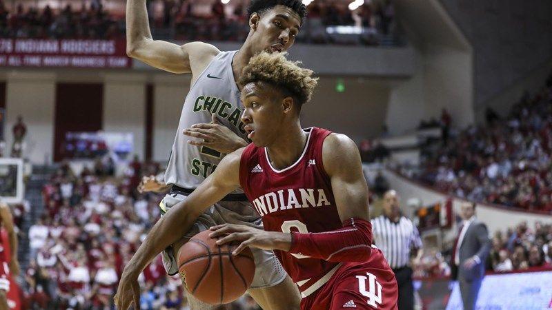 Hoosiers Roll To 104 55 Victory Over Chicago State