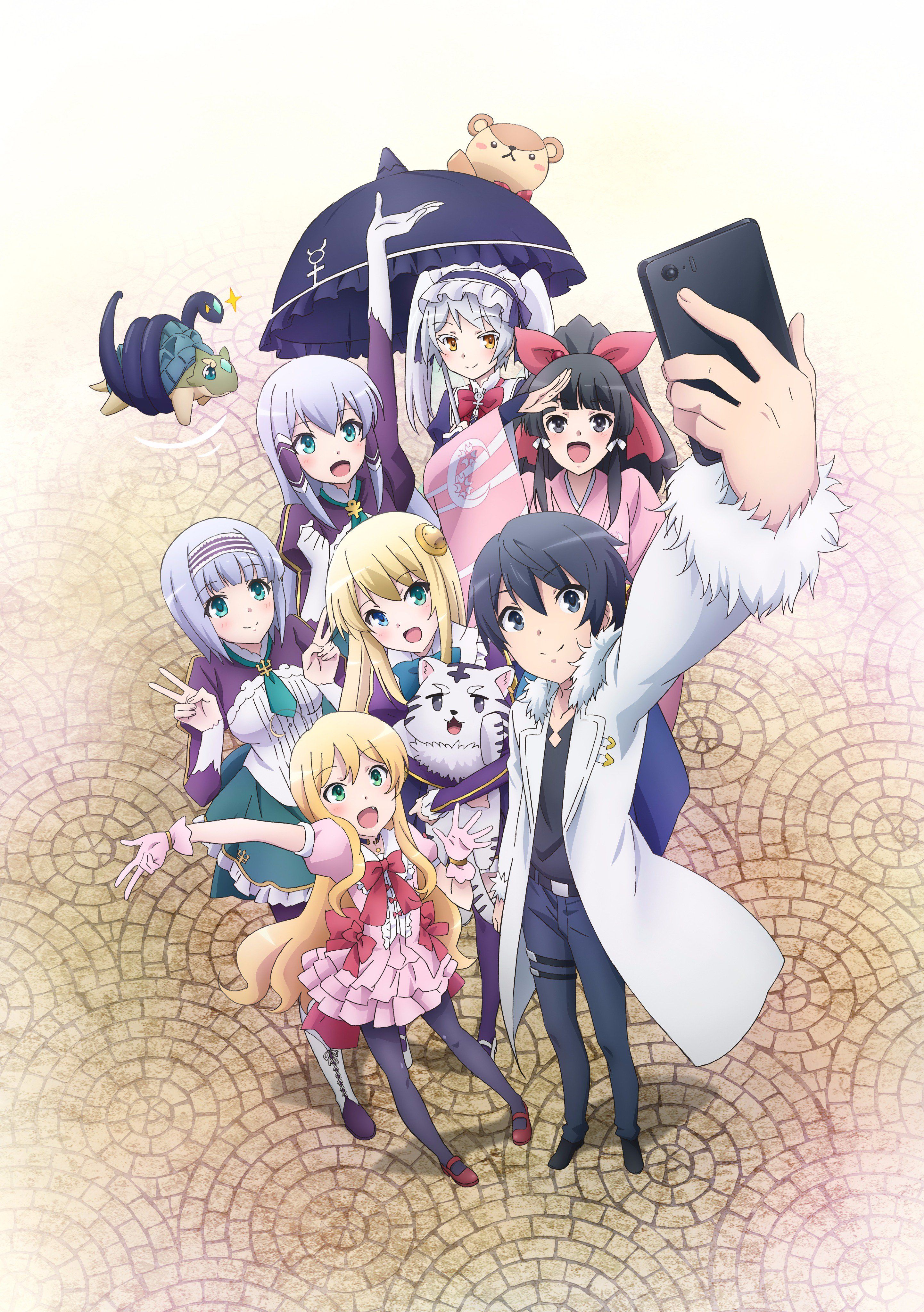 Isekai wa Smartphone to Tomo ni. In Another World With My