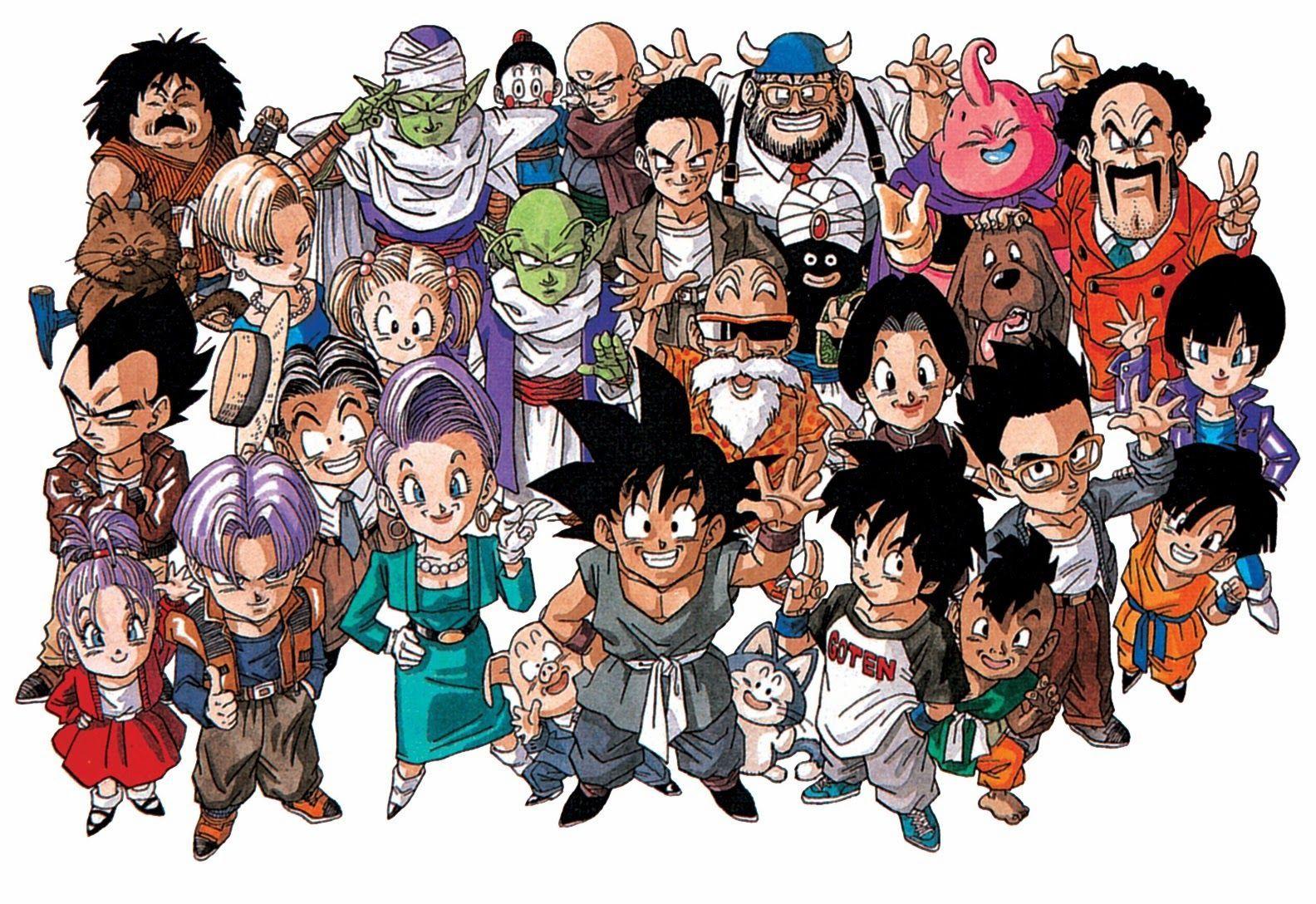 Image result for akira toriyama dragon ball art. Akira Toriyama Art