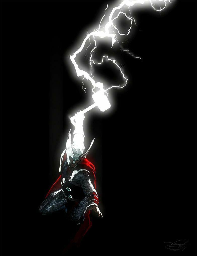 Thor wallpaper. Thor ⚡. Thor, The mighty thor and Marvel