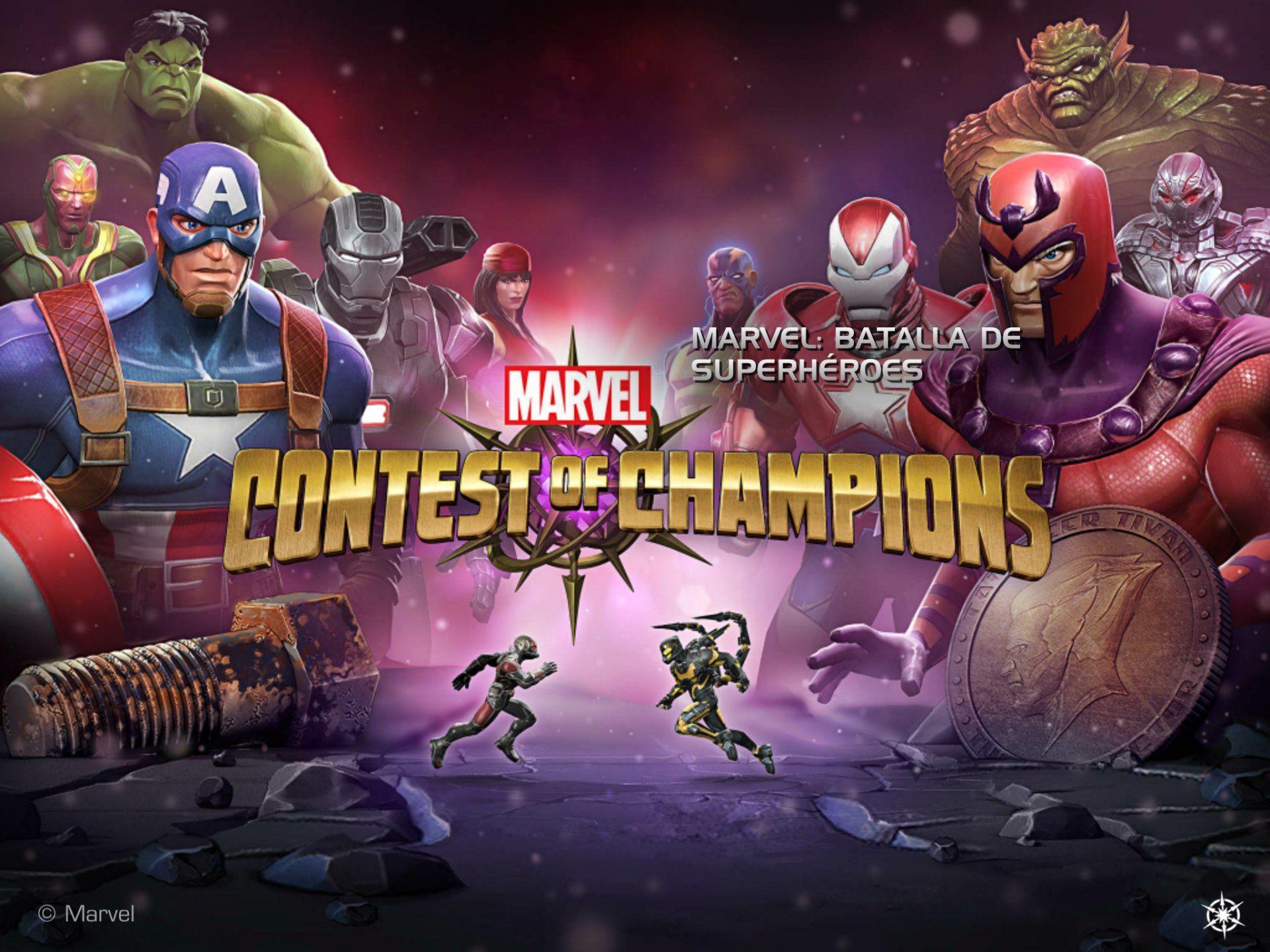MARVEL CONTEST CHAMPIONS superhero action fighting arena hero