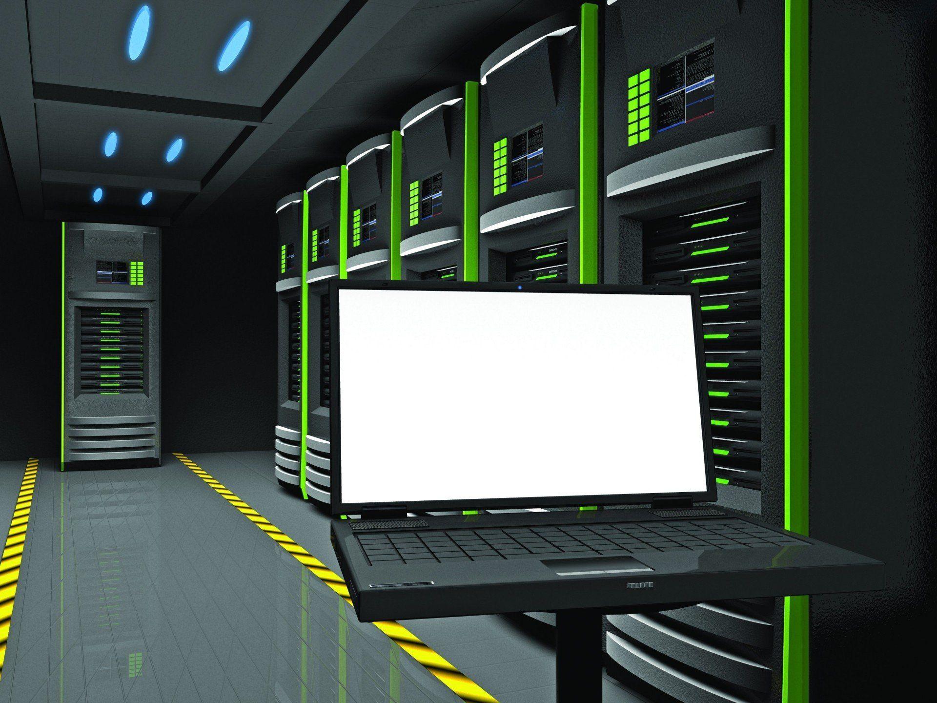 servers 3D graphics notebook office HD wallpaper