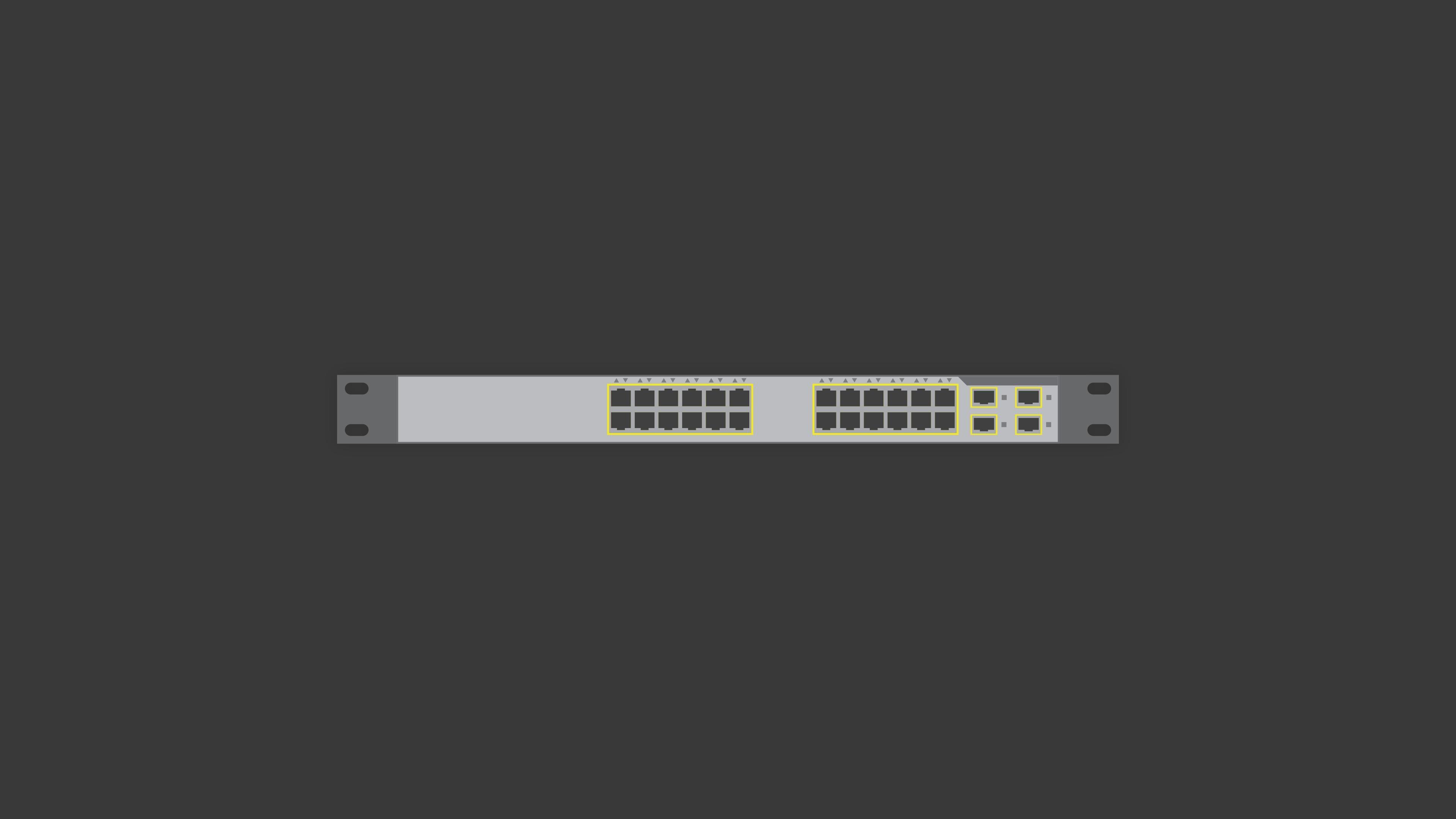 HP Sever & Cisco Router Wallpaper! [OC]
