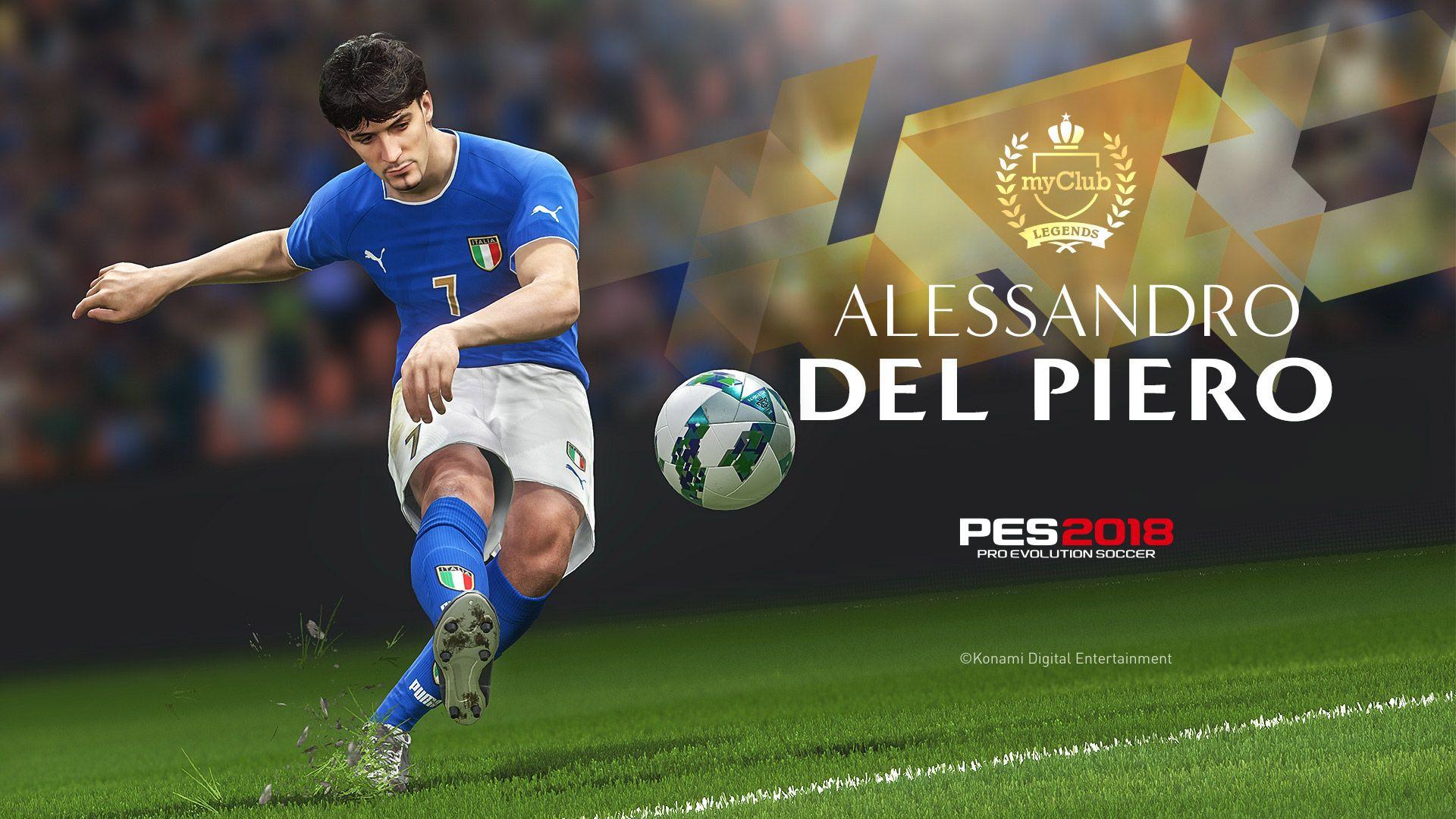 Pavel Nedvěd and Alessandro Del Piero coming to PES!. PES