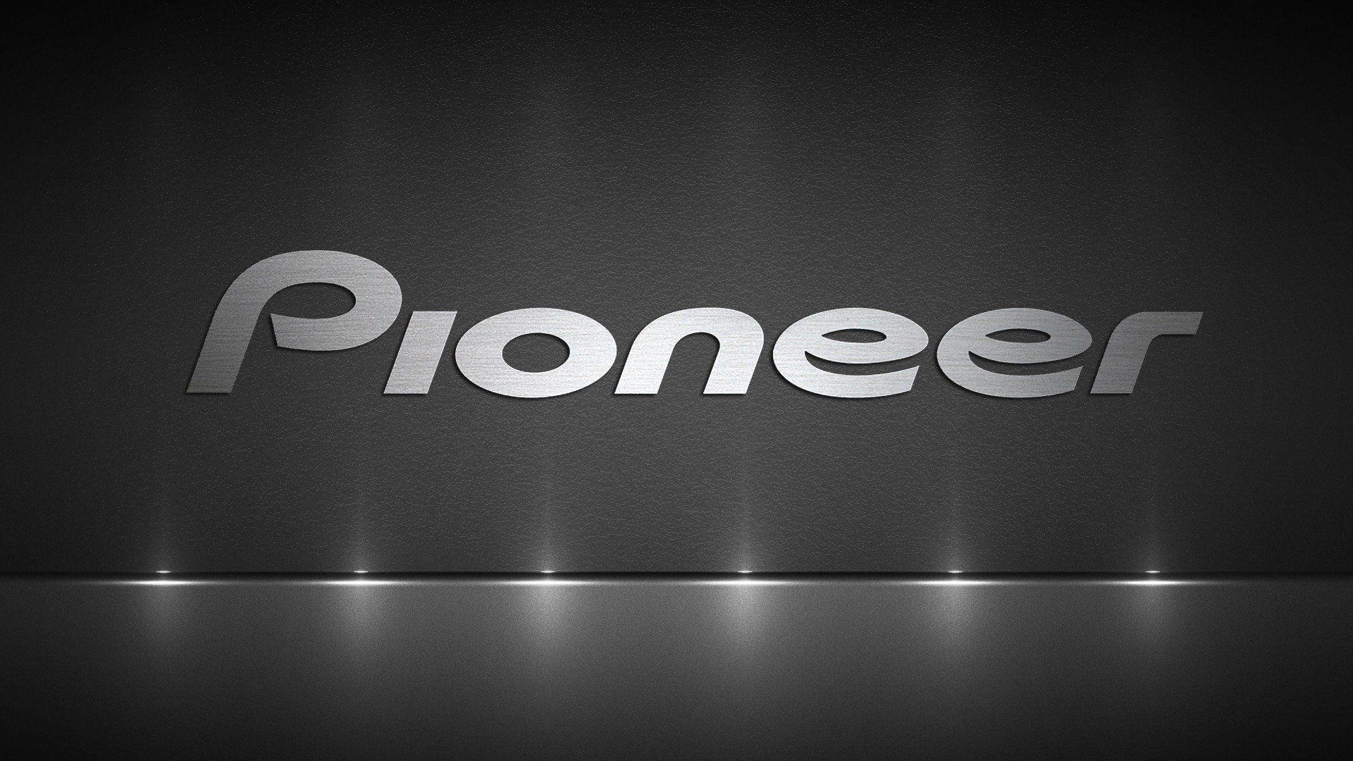 monochrome pioneer logo wallpaper and background