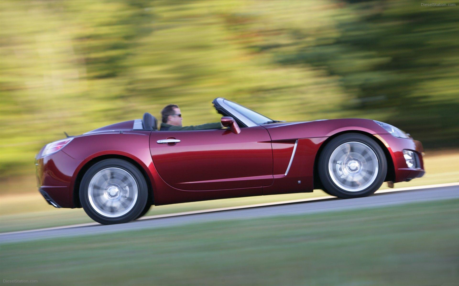 Saturn Sky Red Line Widescreen Exotic Car Wallpaper of 24