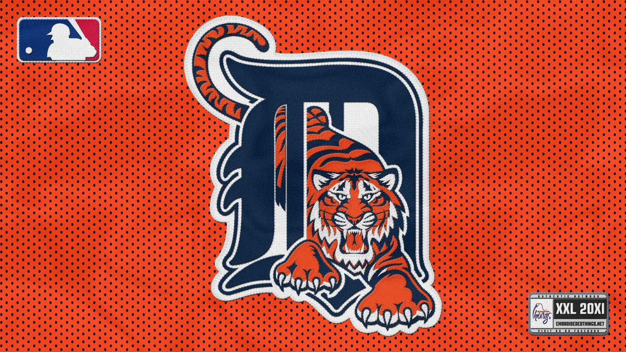 MLB Detroit Tigers Logo Team wallpaper 2018 in Baseball