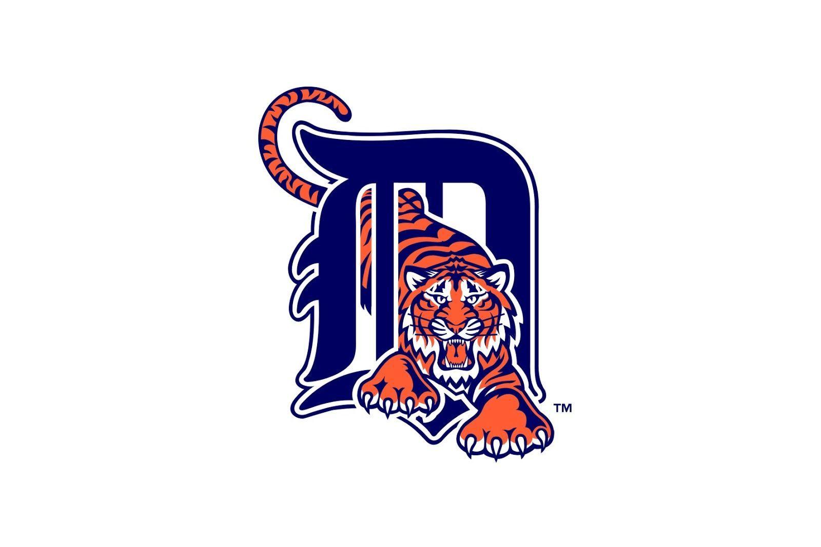 Detroit Tigers Logo Wallpaper. Detroit Tigers ♡ and some Lions