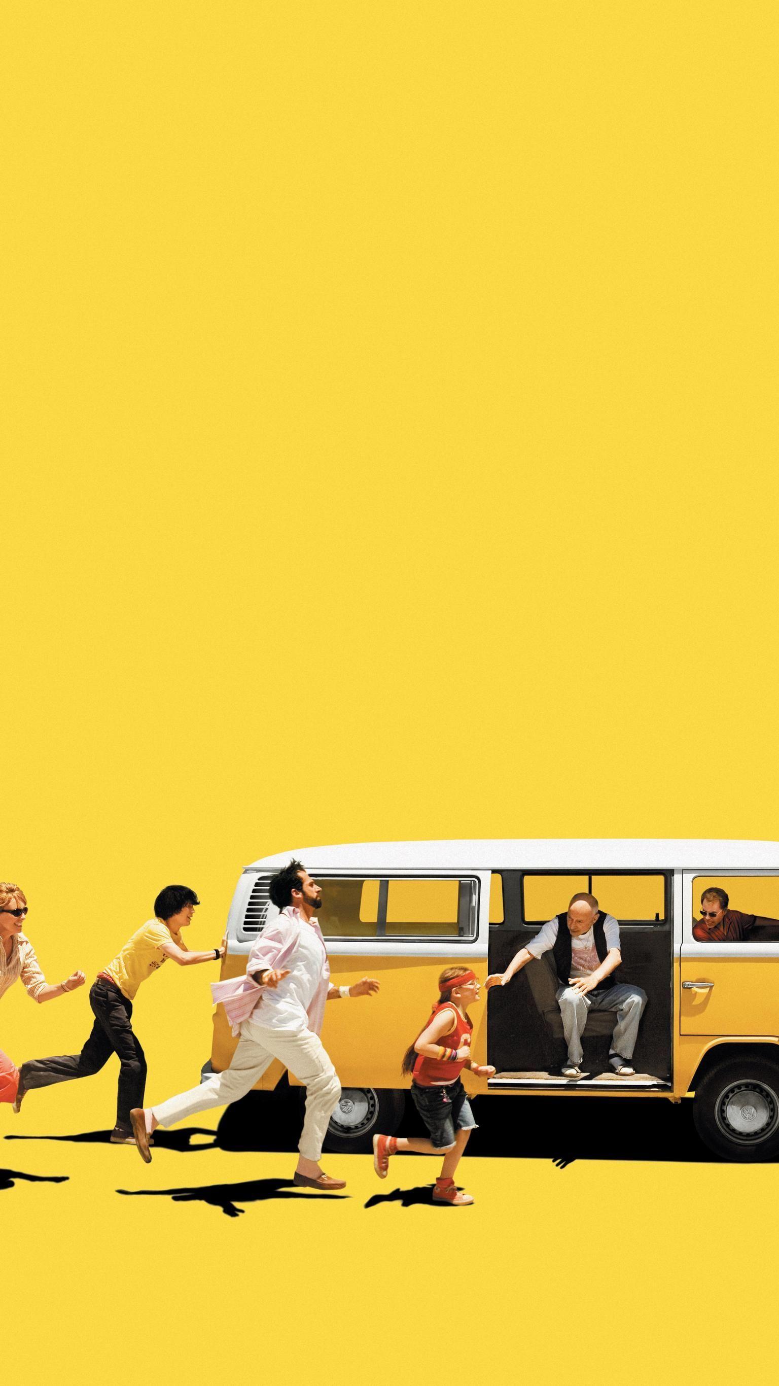 Little Miss Sunshine (2006) Phone Wallpaper. Moviemania. Little miss sunshine, Sunshine wallpaper, Movie posters design
