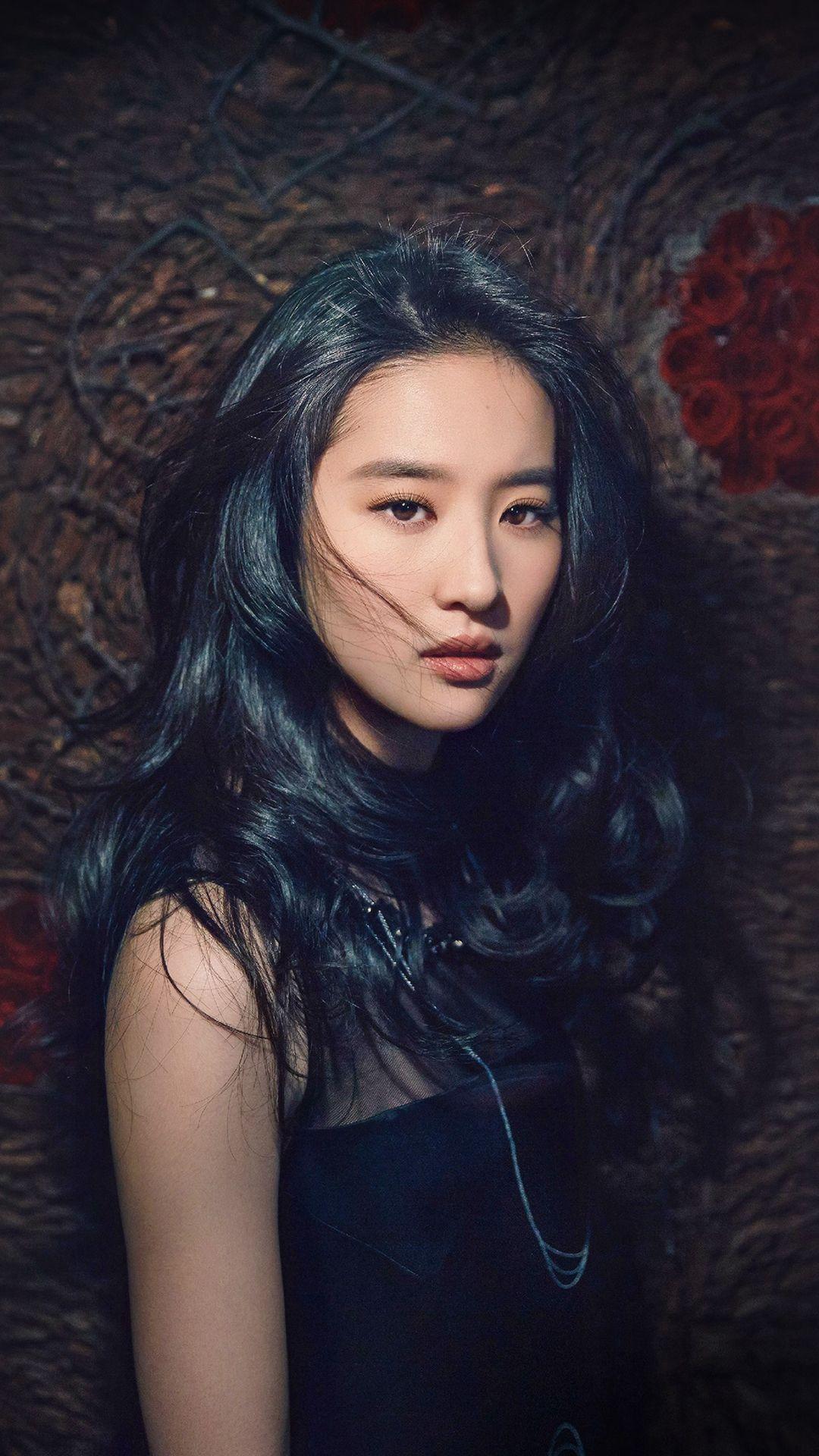 Girl Liu Yifei China Film Actress Model Singer Dark iPhone 6 Wallpaper Download. iPhone Wallpaper, iPad wallpaper On. Asian models female, Beauty, Asian beauty