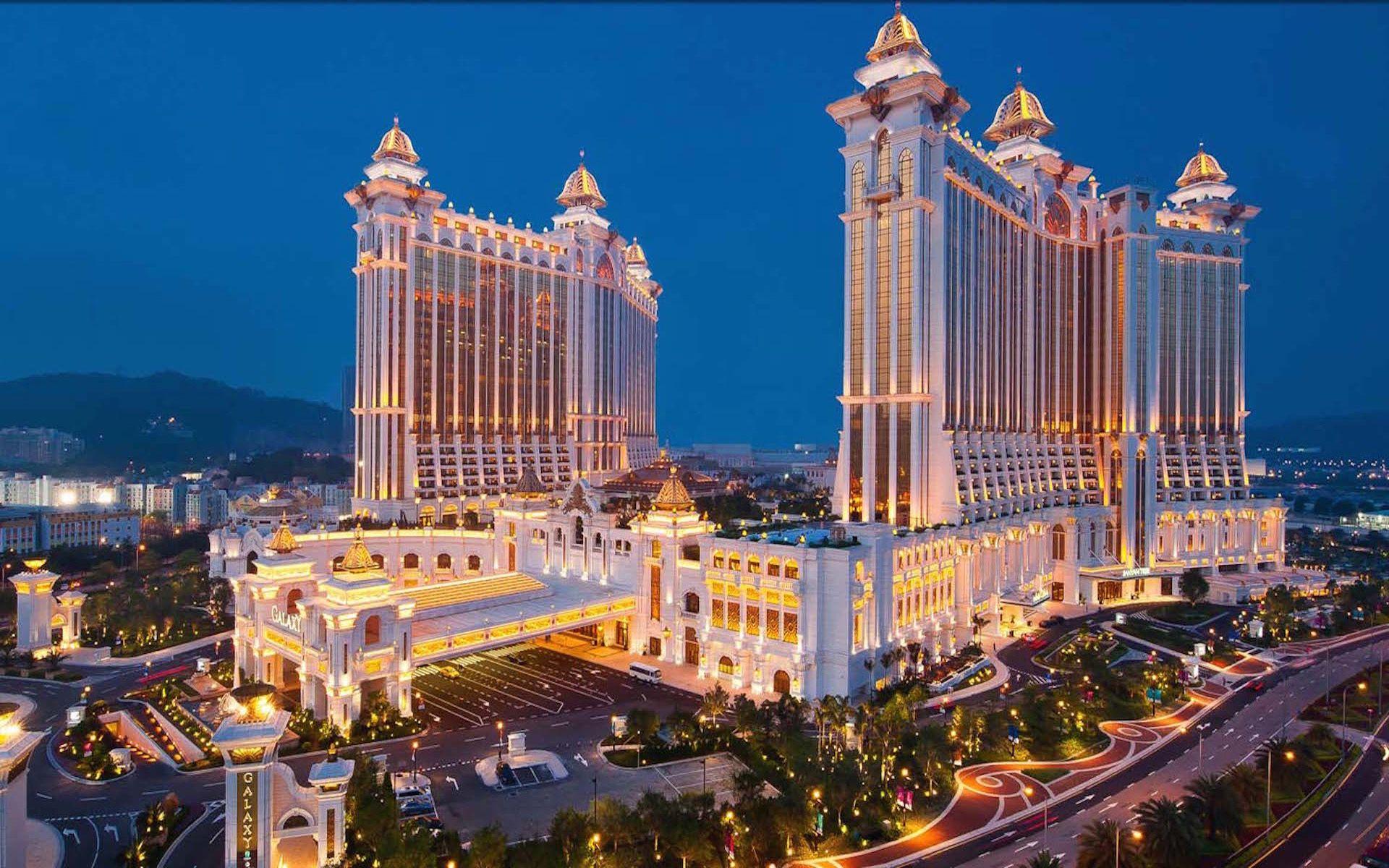 Macau. Аомынь (Макао). Казино Галактика Макао. Макао ОАР. Китай Макао казино.