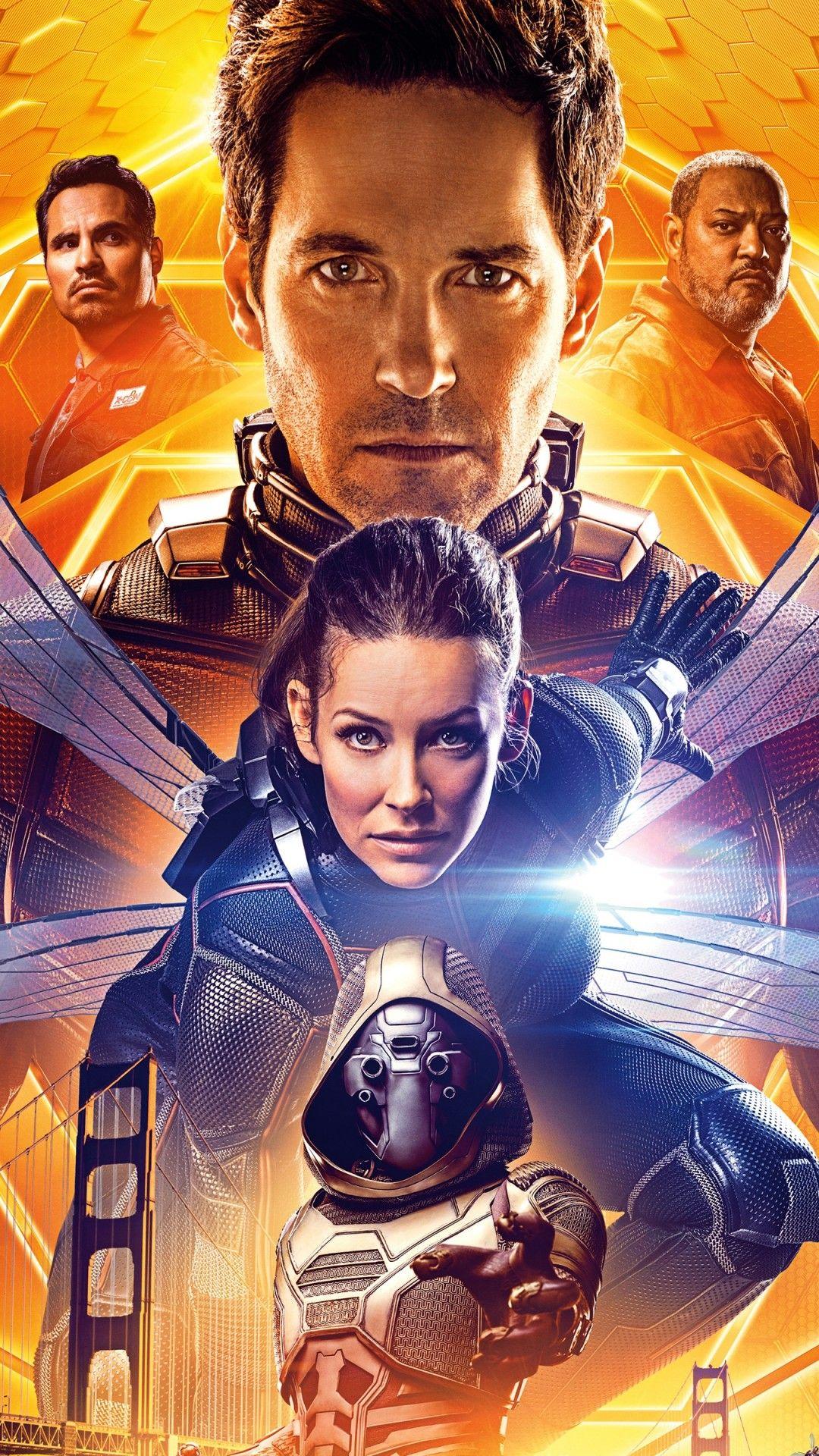 Download 1080x1920 Ant Man And The Wasp, Artwork Wallpaper