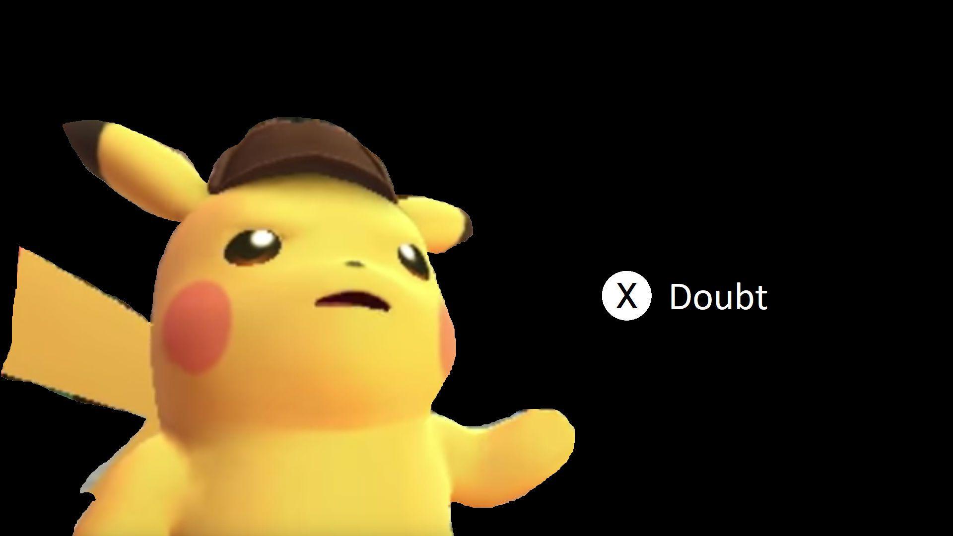 When someone says that Detective Pikachu is just Nintendo copying