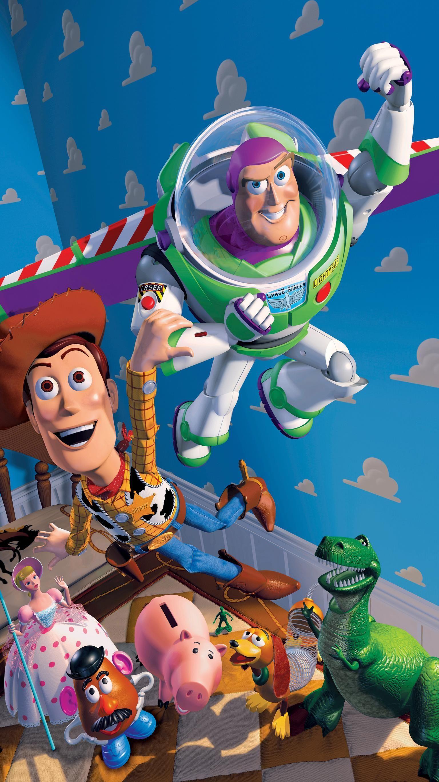 Toy Story (1995) Phone Wallpaper. Moviemania. Toy story Toy story movie, New toy story