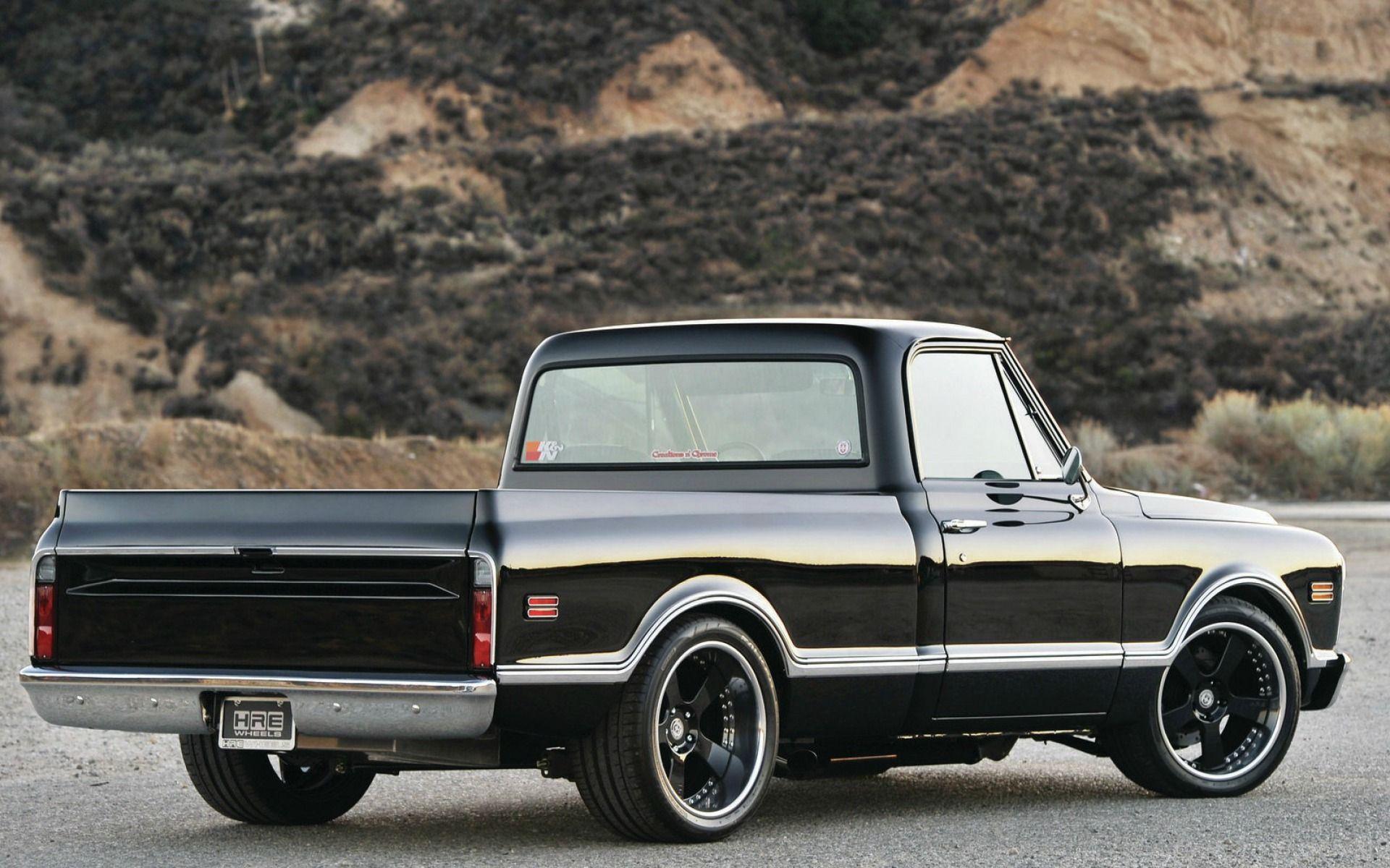 Amazing 1968 Chevy Truck Black Designs