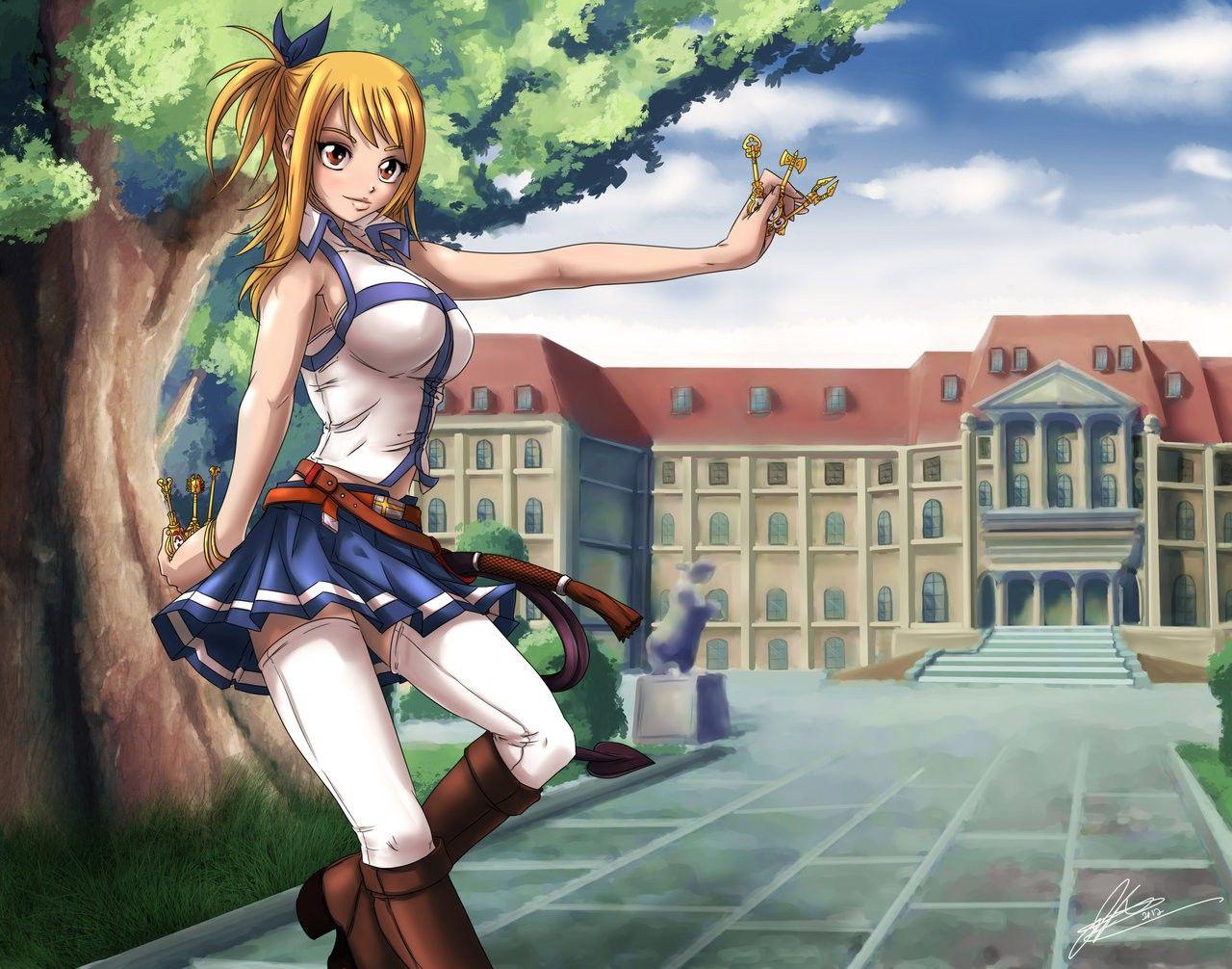 home, Lucy, Fairy Tail, Lucy Heartfilia, anime, manga wallpaper