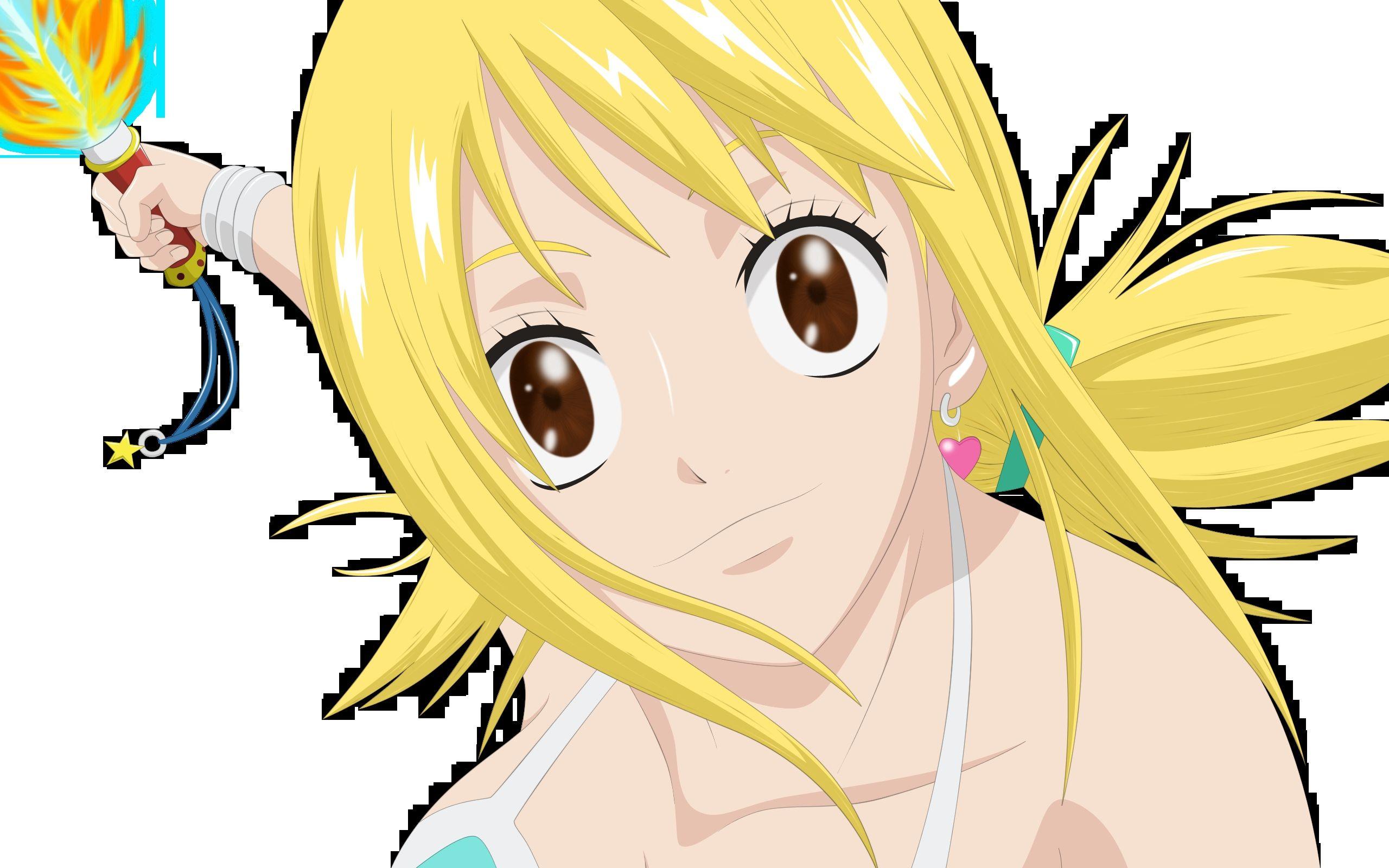 Download wallpaper 2560x1600 fairy tail, lucy heartfilia, girl