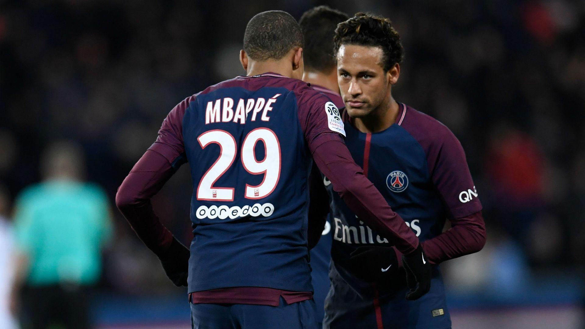 Neymar to Real Madrid links 'nothing but hot air', insists Mbappe