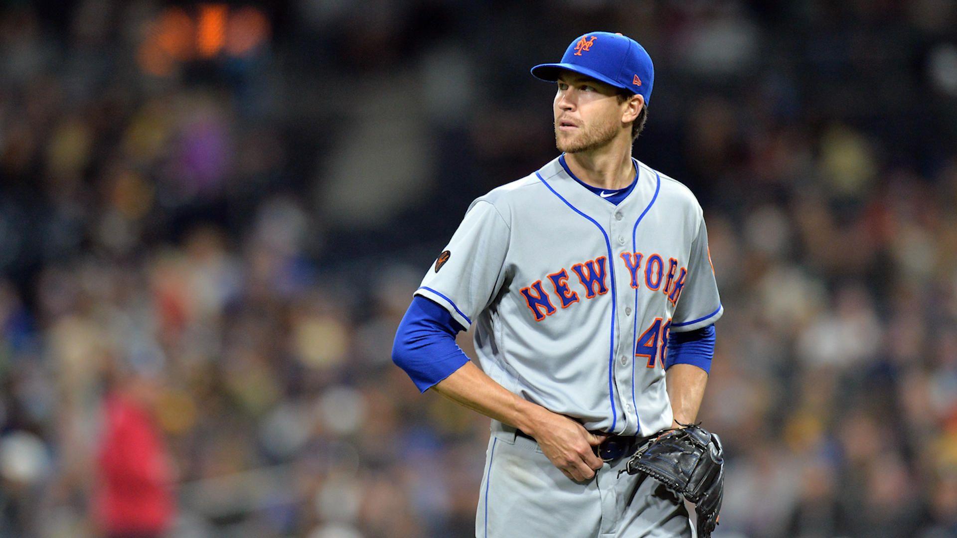 Jacob deGrom leading 1st place Mets