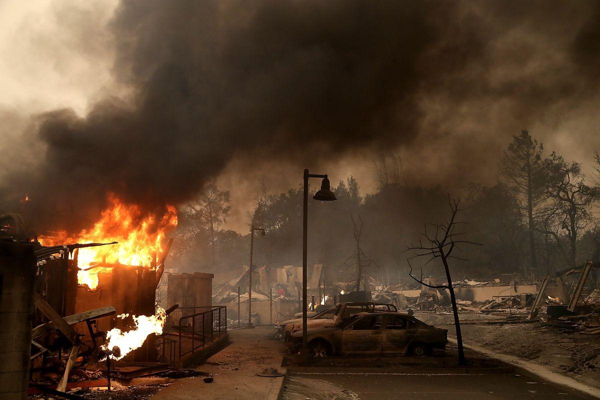 In Picture: Wildfires hit California
