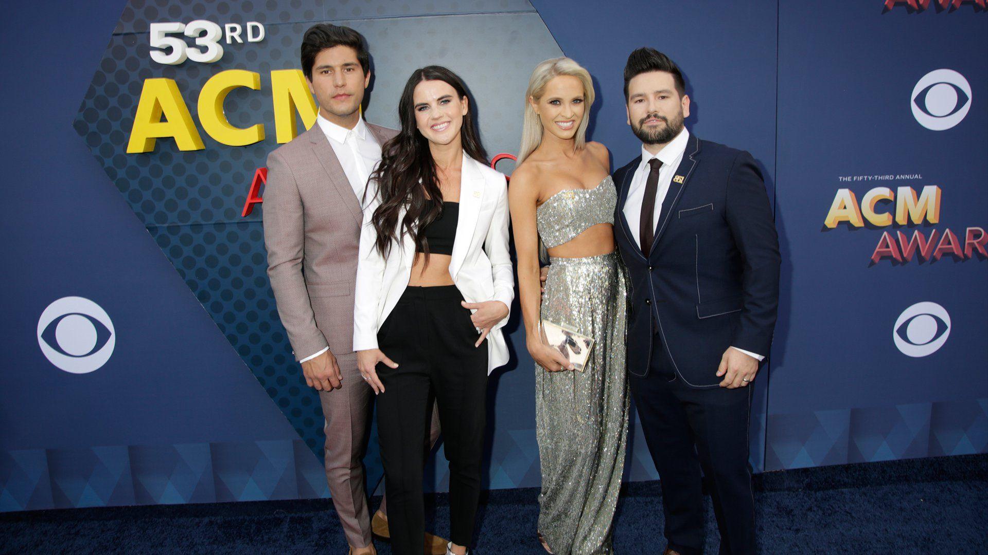 Stars Walk The 53rd ACM Awards Red Carpet Of