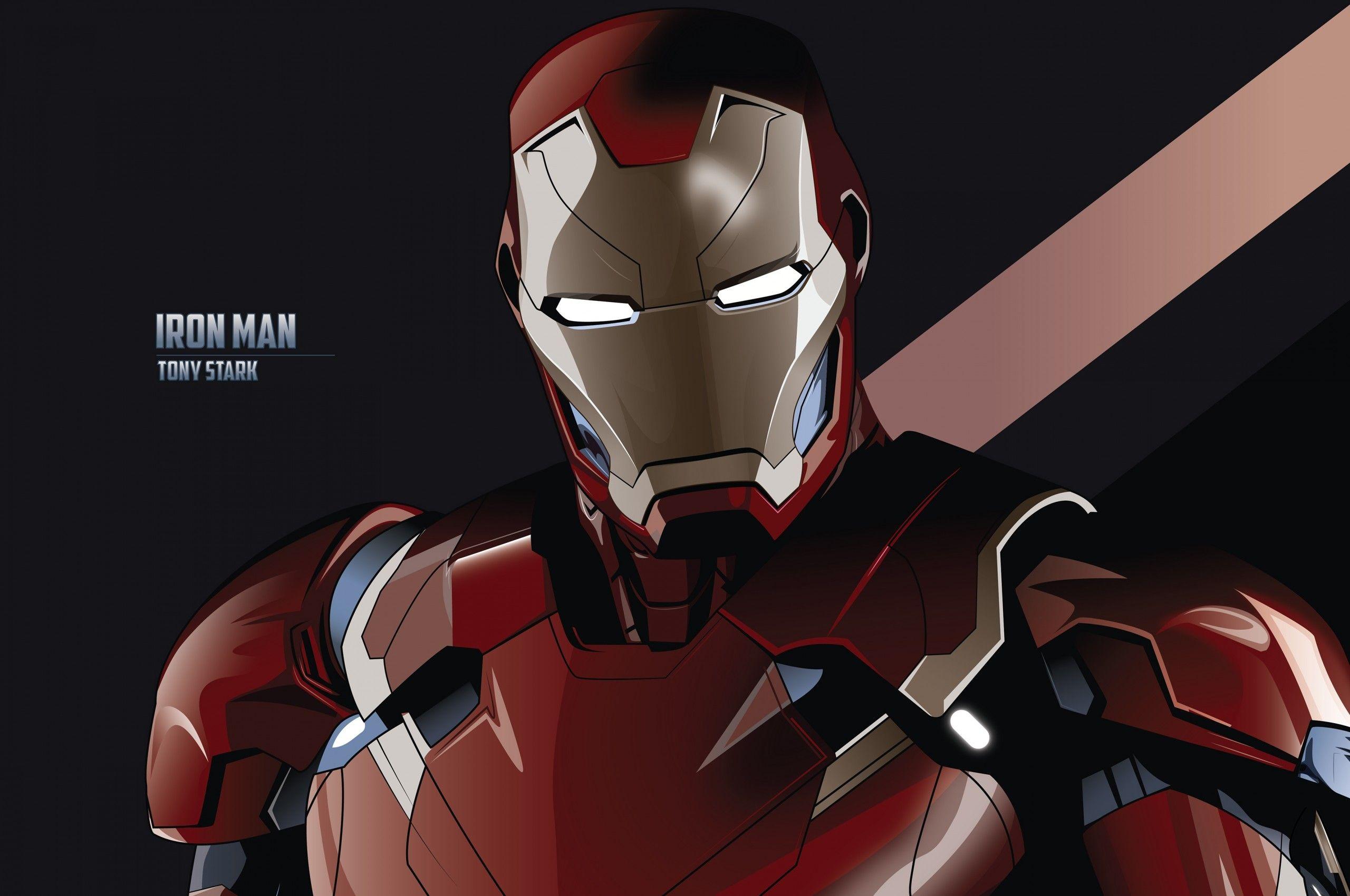 Download 2560x1700 Iron Man, Tony Stark Wallpaper for Chromebook