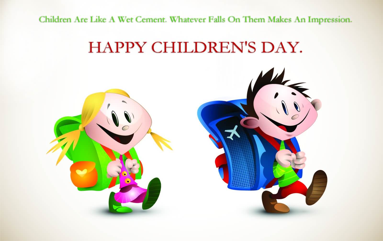 Very Beautiful Children's Day Wish Image And Picture