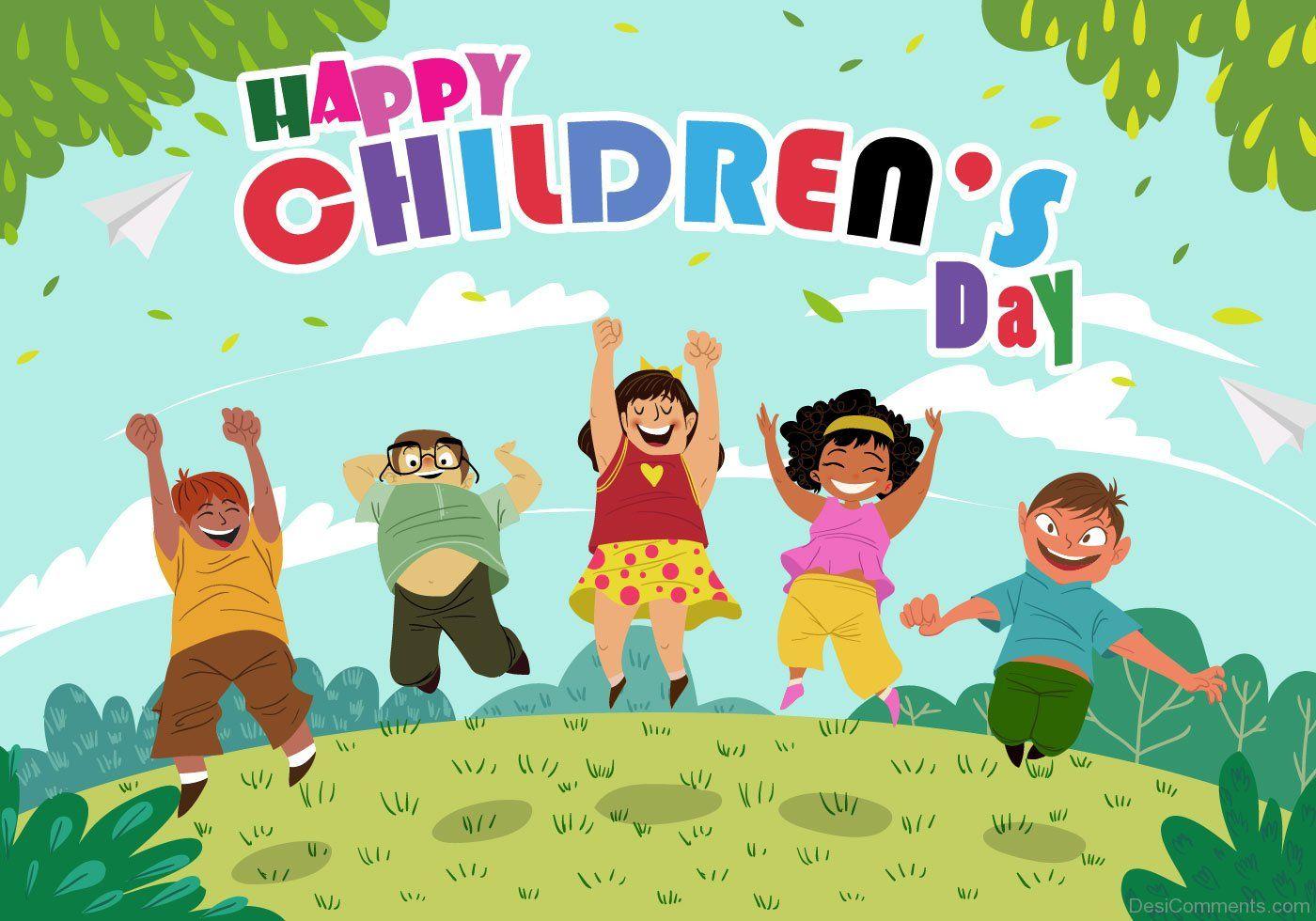 Happy children's day Celebration HD Picture Free Download
