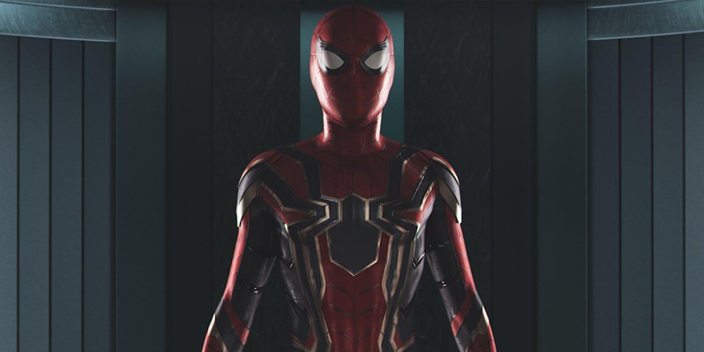 Homecoming's Iron Spider Suit Revealed