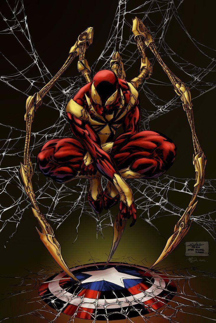 Iron Spider Man Wallpaper Free Iron Spider Man Background