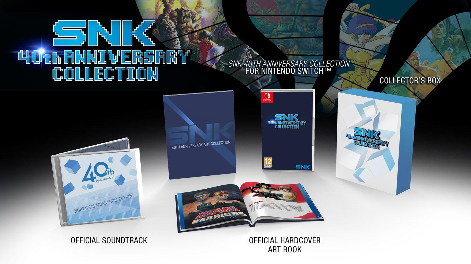 SNK 40th Anniversary Collection Announced for Switch