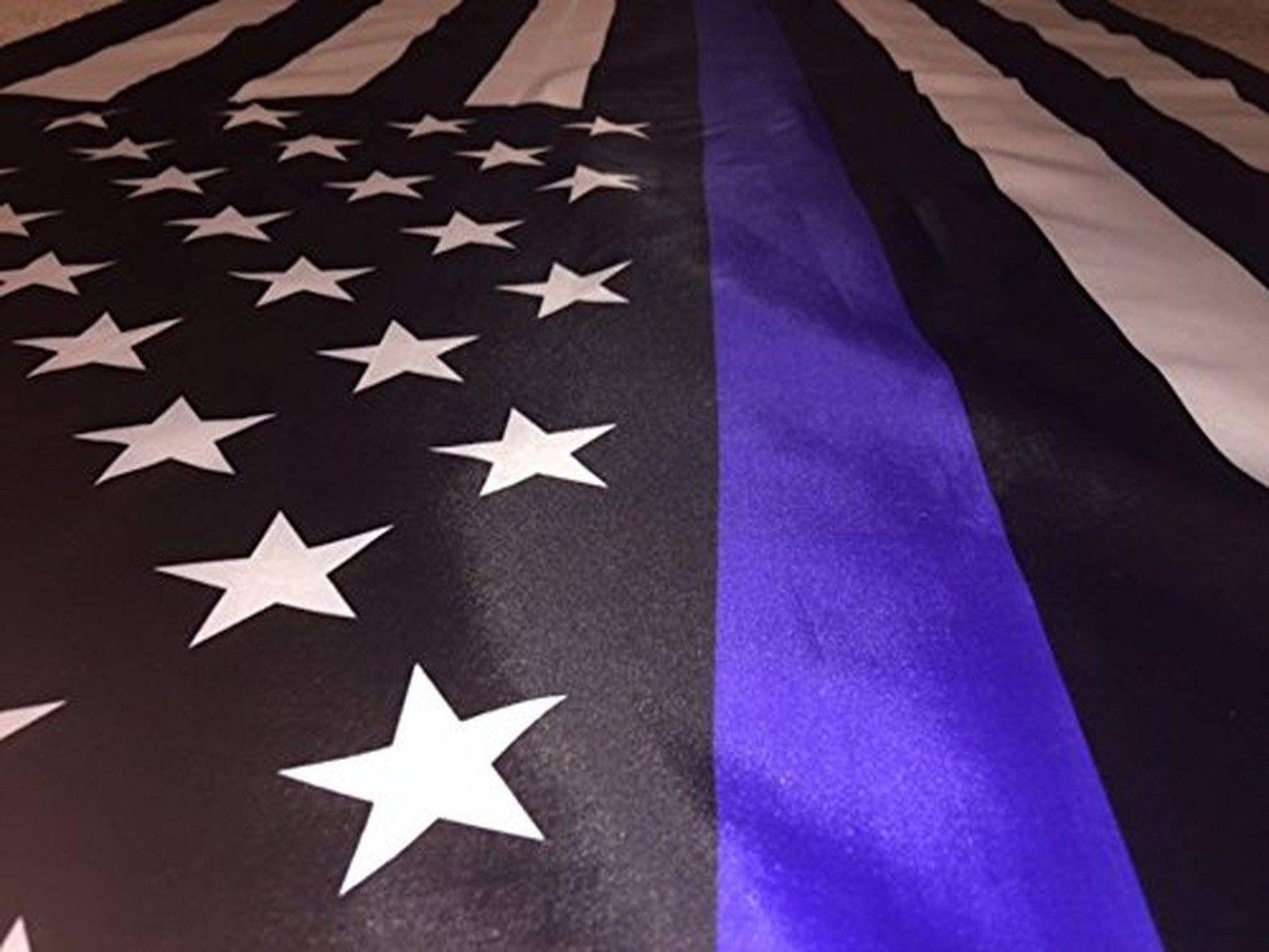 Thin Blue Line USA American Flag Police% OFF & FREE