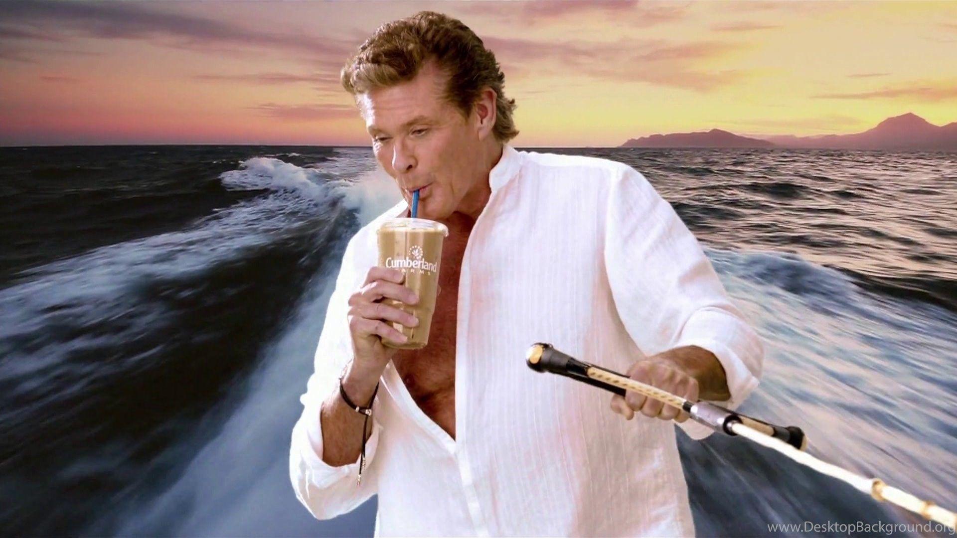 David Hasselhoff Is Thirsty For Love In Coffee Commercial Desktop