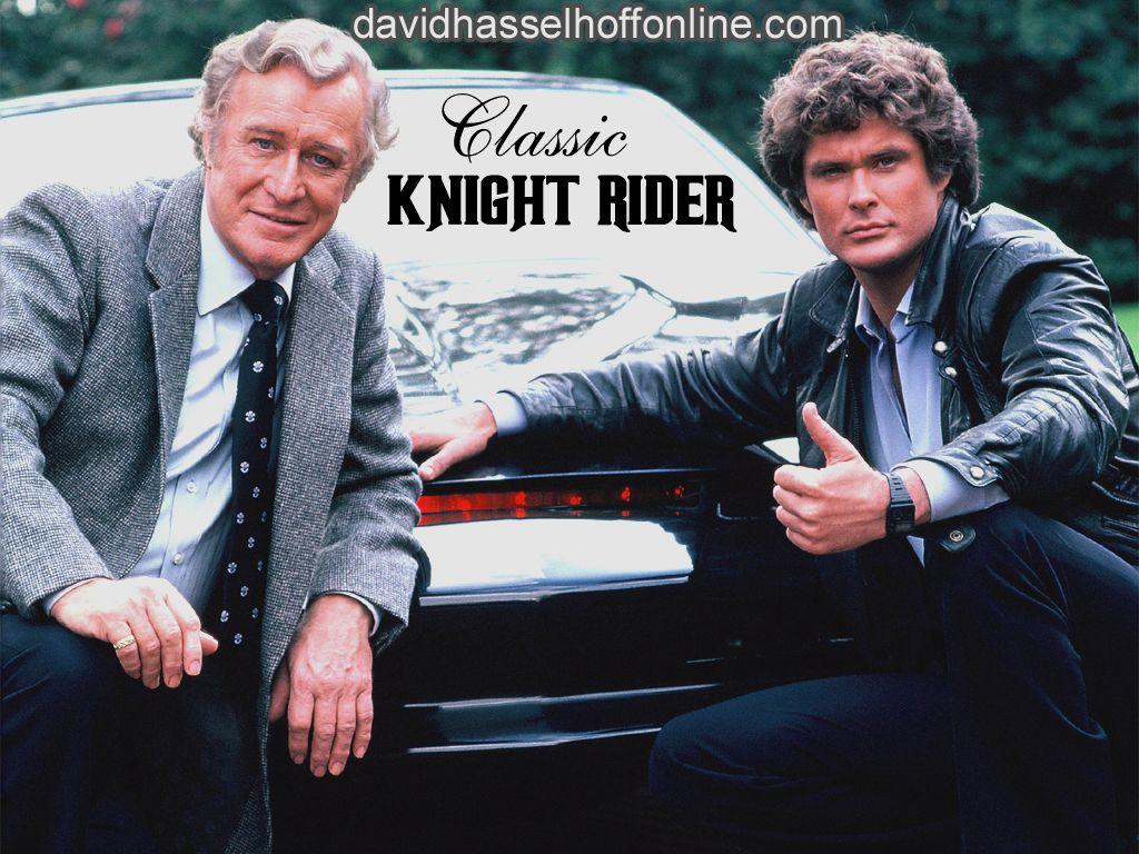 Group of David Hasselhoff Knight Rider Wallpaper