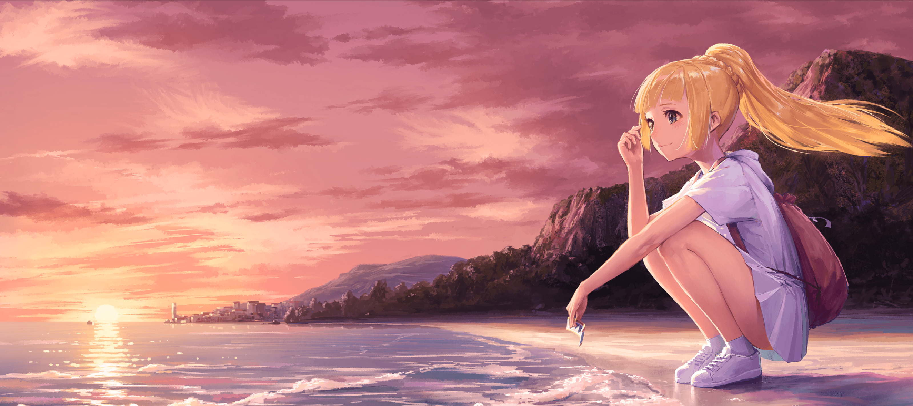 Lillie (Pokemon) HD Wallpaper and Background Image