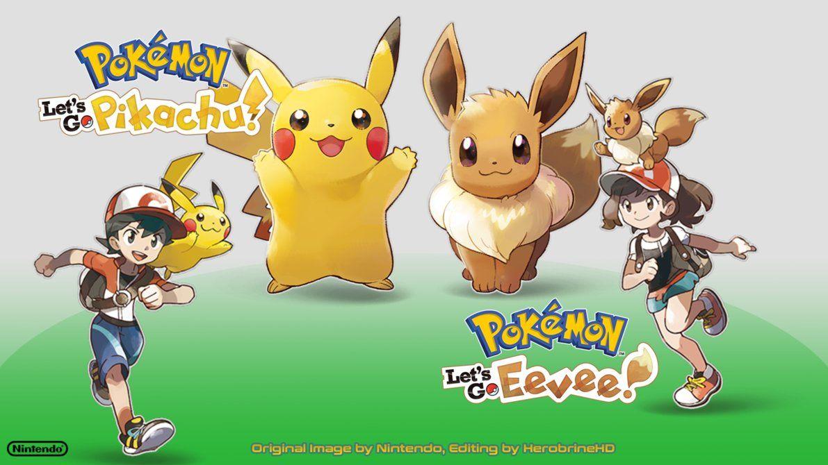Pokémon Lets Go Pikachu And Lets Go Eevee Wallpapers