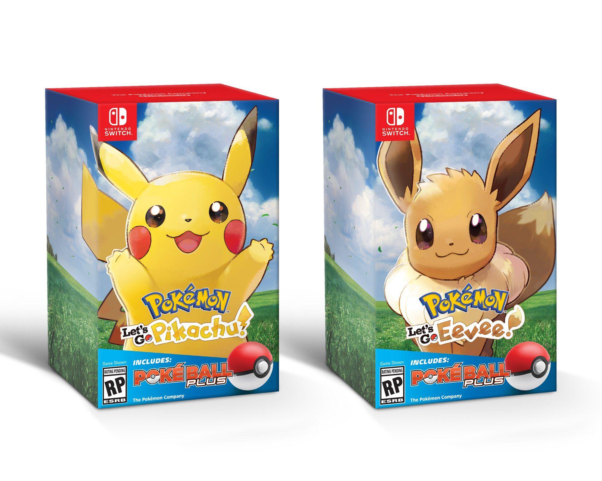 You'll Be Able To Buy Pokémon Let's Go Pikachu And Eevee With A Poké